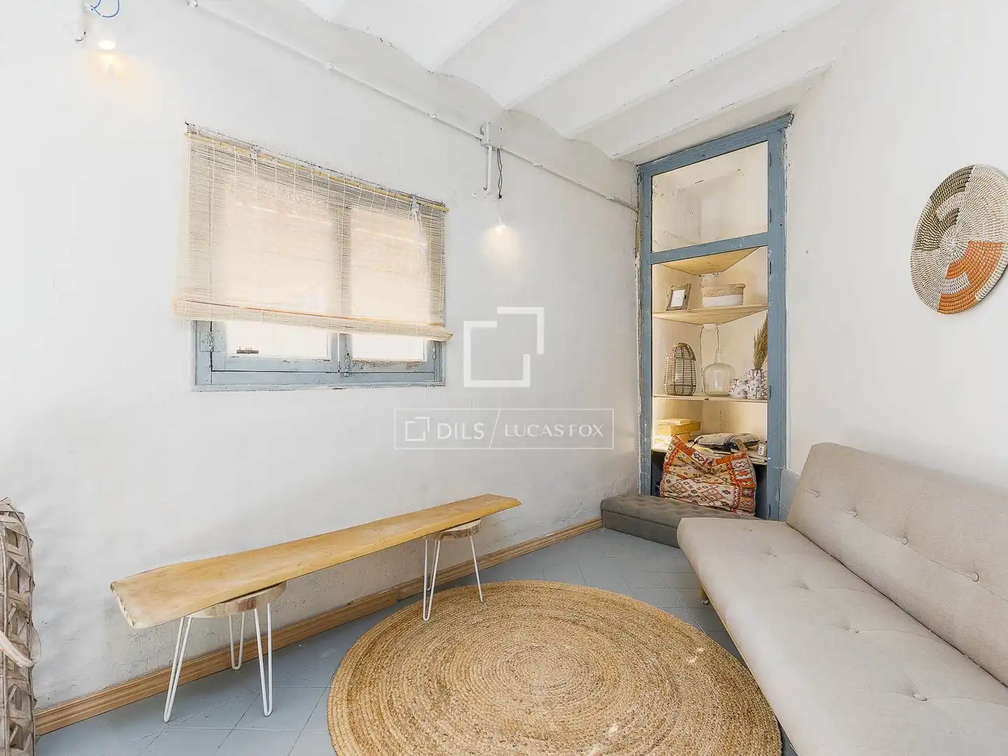 Bedroom of Flat for sale in Barcelona  with Air Conditioner, Private garden and Terrace