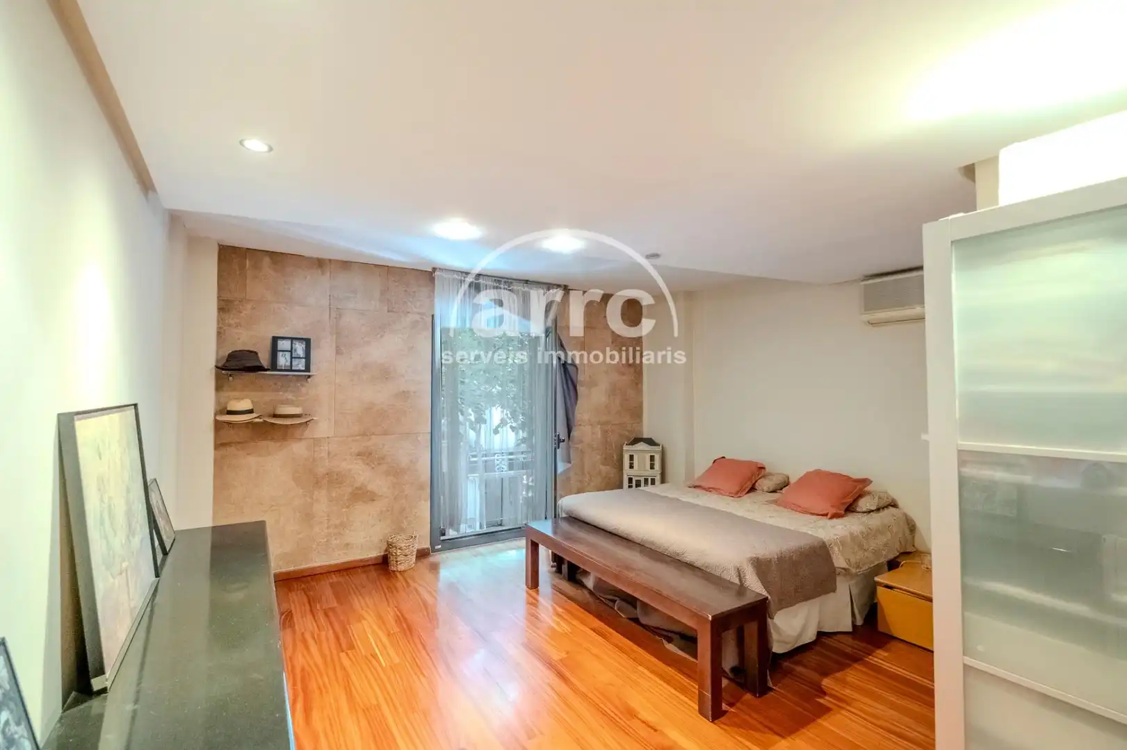 Bedroom of Flat for sale in Mataró  with Heating, Terrace and Balcony