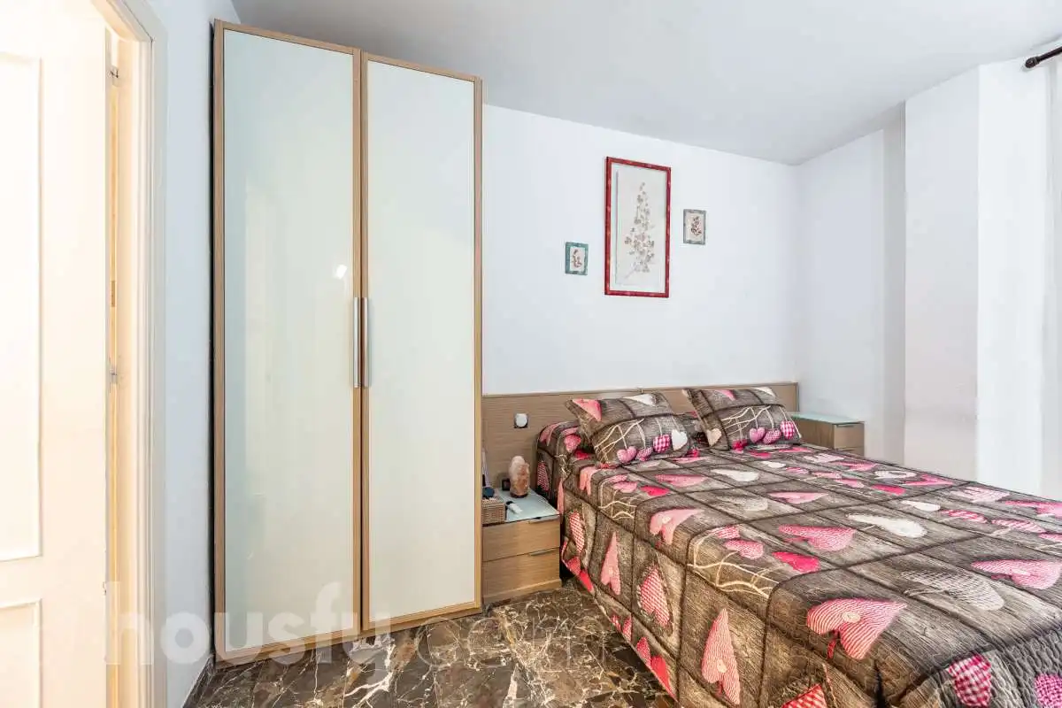 Bedroom of Flat for sale in Pallejà  with Air Conditioner, Heating and Balcony