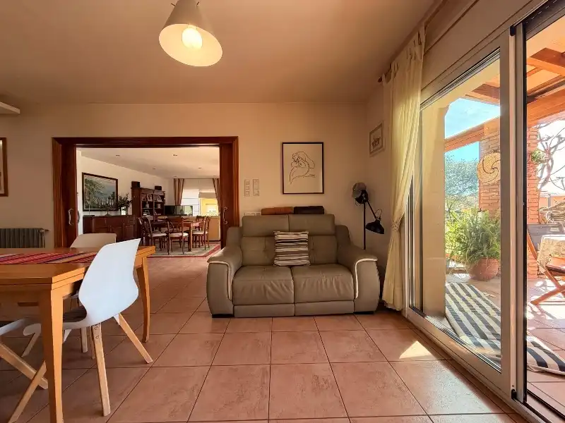 Living room of Houses for sale in Mont-ras  with Air Conditioner, Heating and Private garden