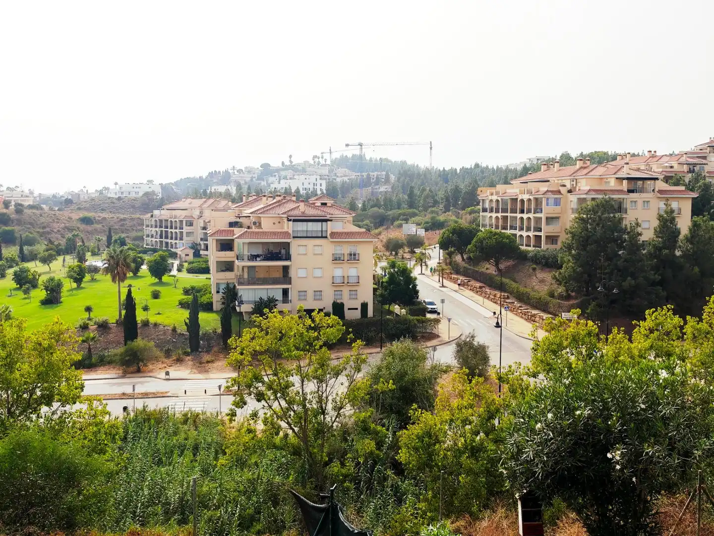 Exterior view of Ground floor for rent in Mijas  with Air Conditioner, Private garden and Terrace