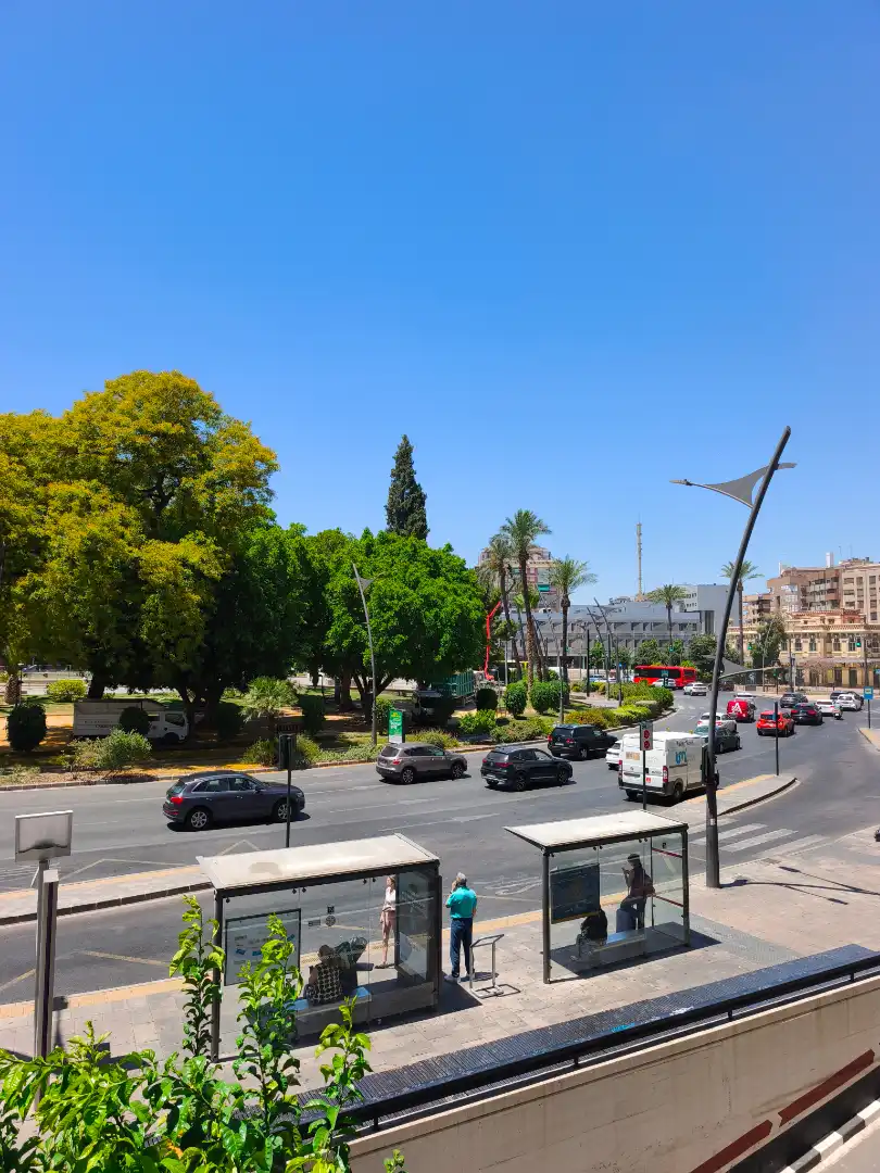 Vista exterior de Pis en venda en Murcia amb Aire condicionat