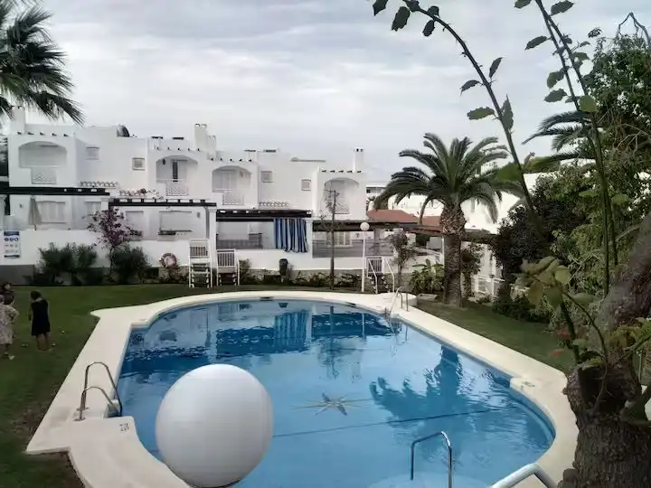 Piscina de Casa o chalet de alquiler en Mojácar con Aire acondicionado, Terraza y Amueblado