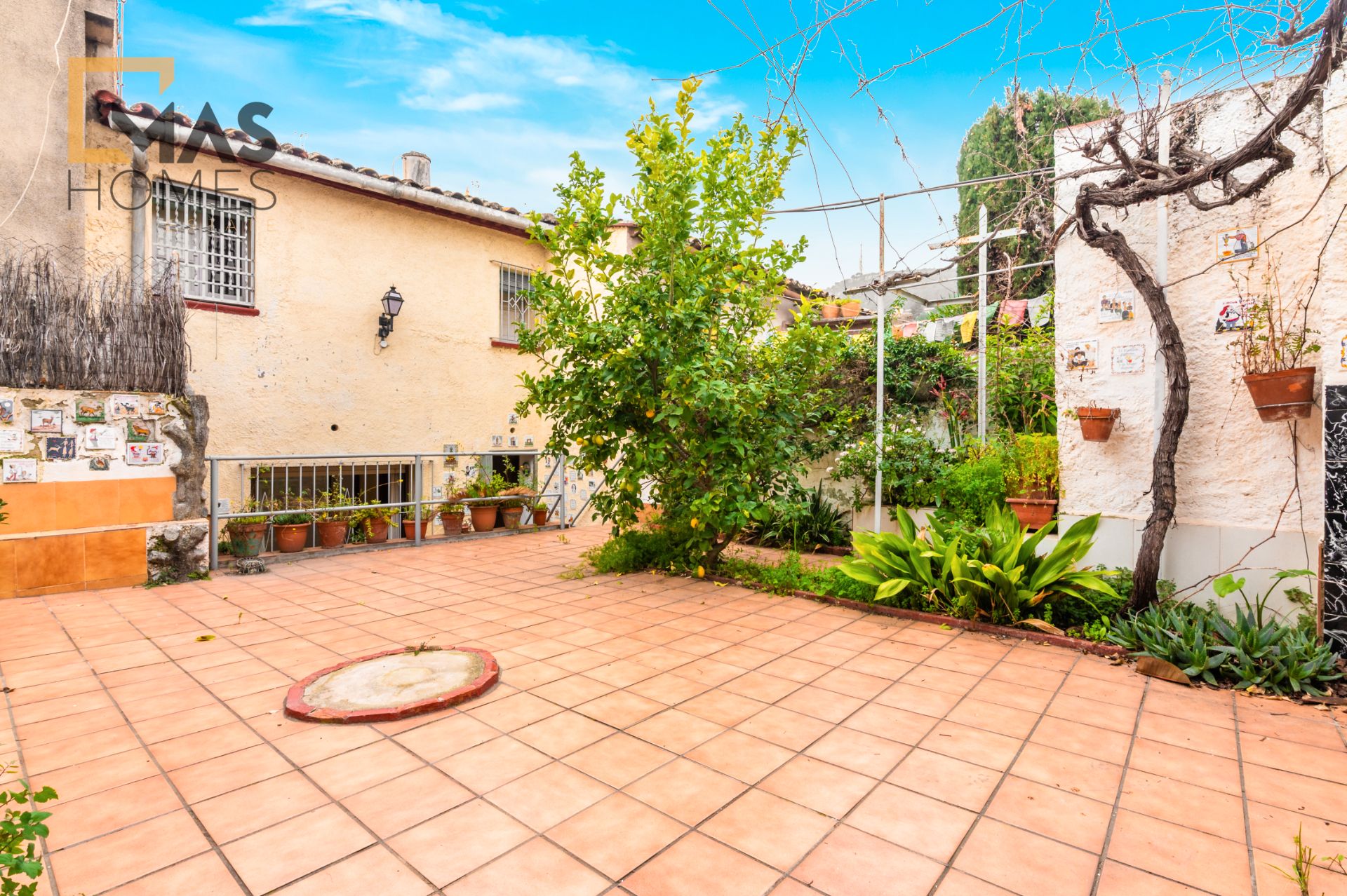 Terrasse von Country house zum verkauf in Pallejà mit Privatgarten