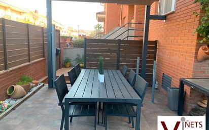 Terrace of Single-family semi-detached for sale in La Garriga  with Air Conditioner