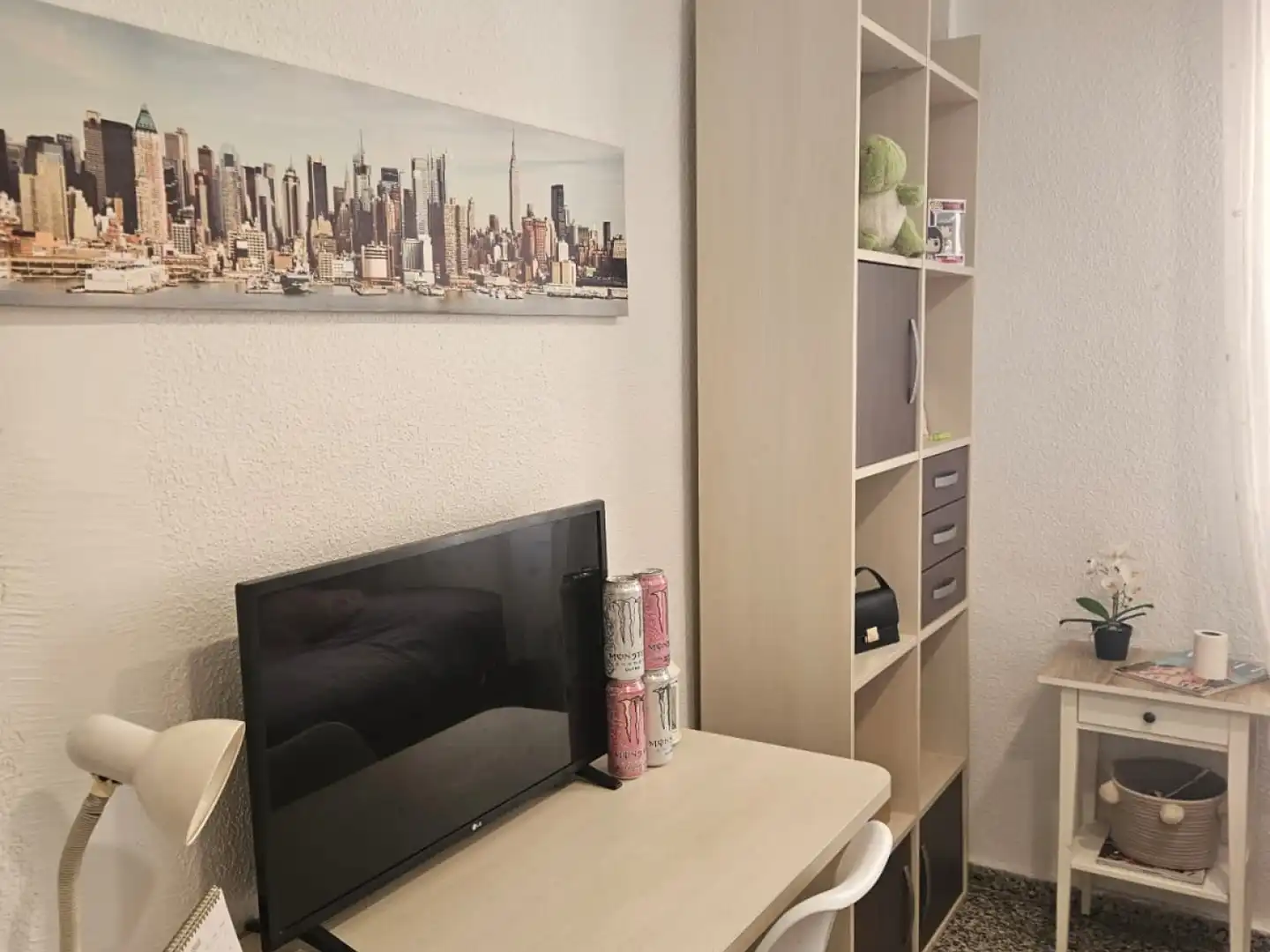 Sala de estar de Piso en venta en Málaga con Aire acondicionado, Terraza y Amueblado