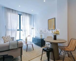 Living room of Apartment to rent in  Madrid Capital  with Air Conditioner, Heating and Furnished