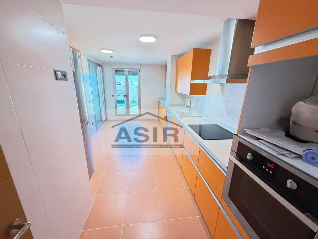 Kitchen of Flat for rent in Alzira  with Air Conditioner