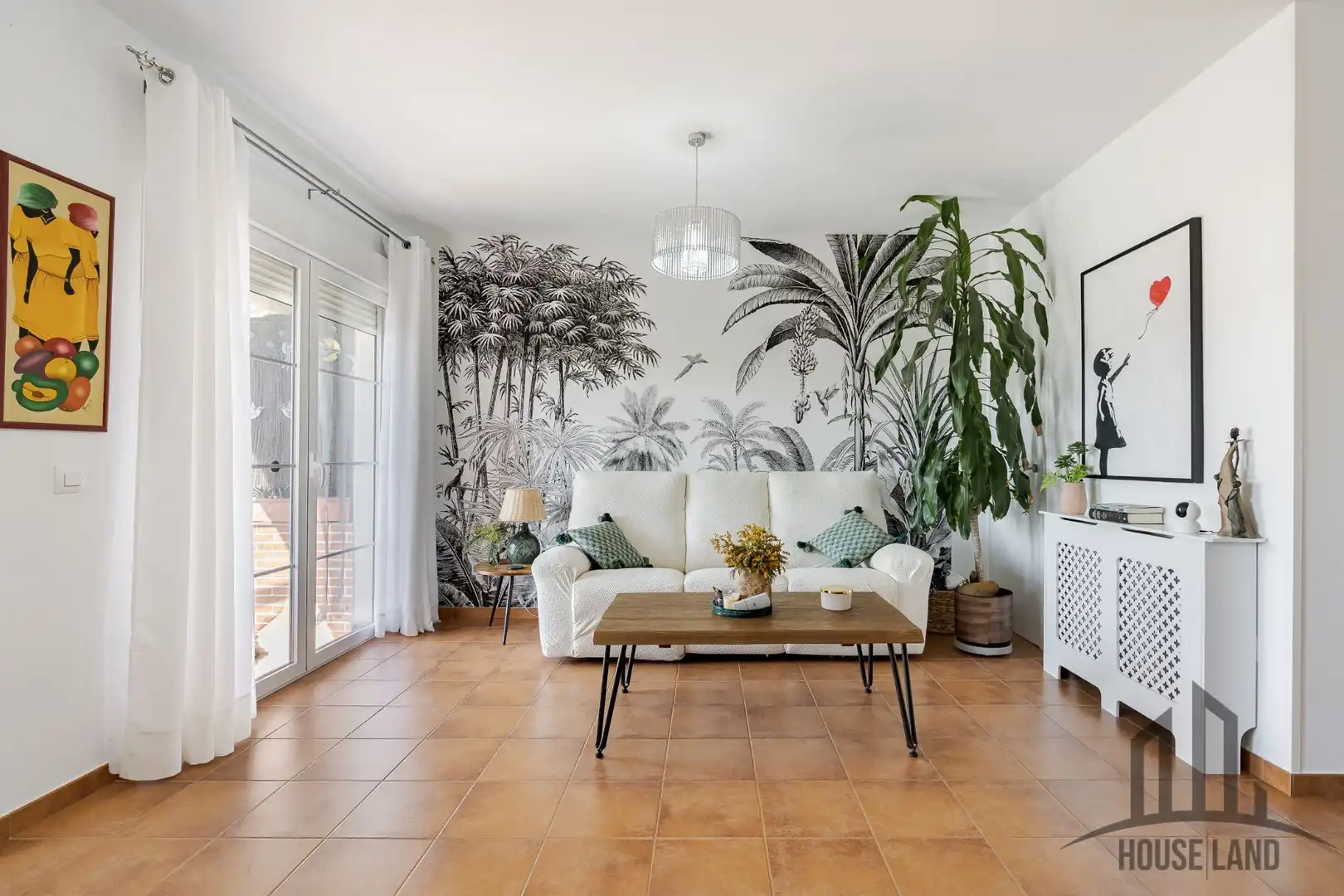 Sala d'estar de Casa o xalet en venda en El Casar amb Aire condicionat, Calefacció i Jardí privat