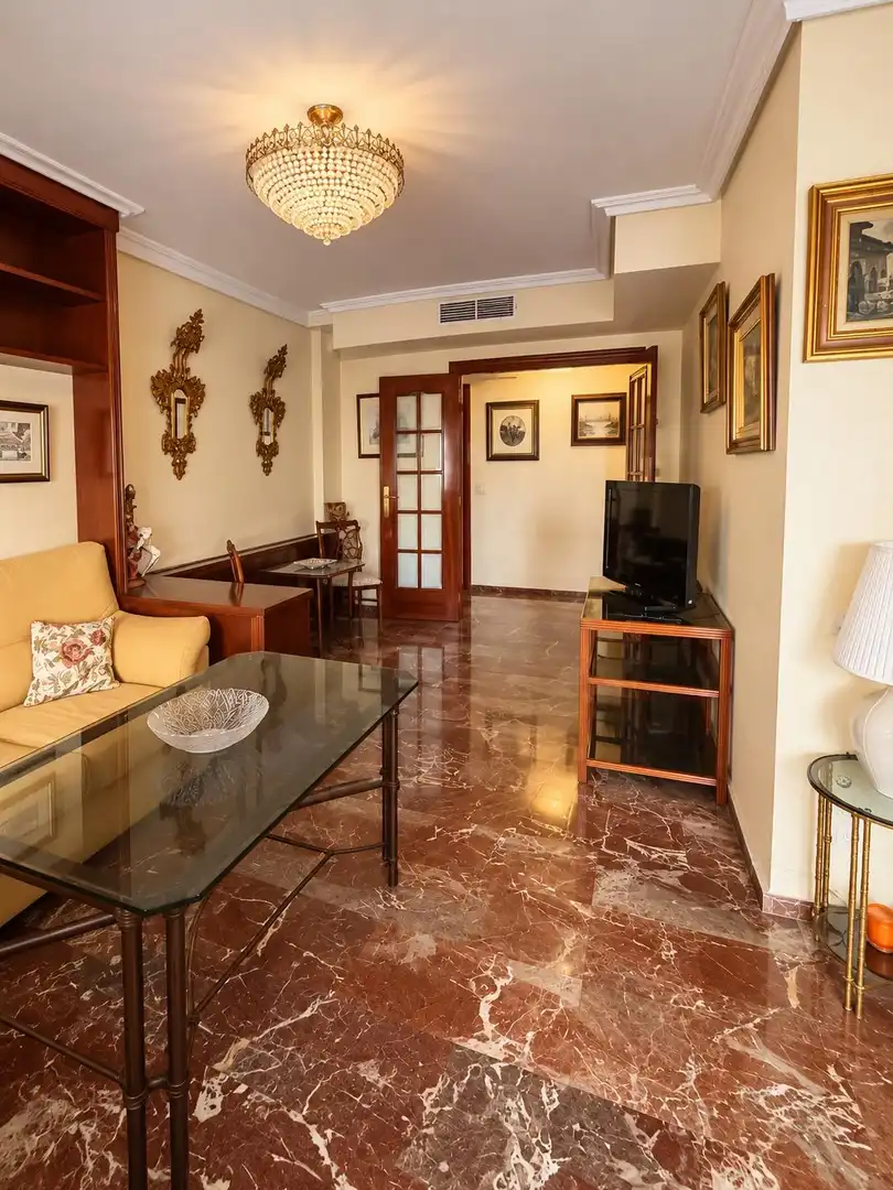 Sala de estar de Piso de alquiler en Poniente-Sur