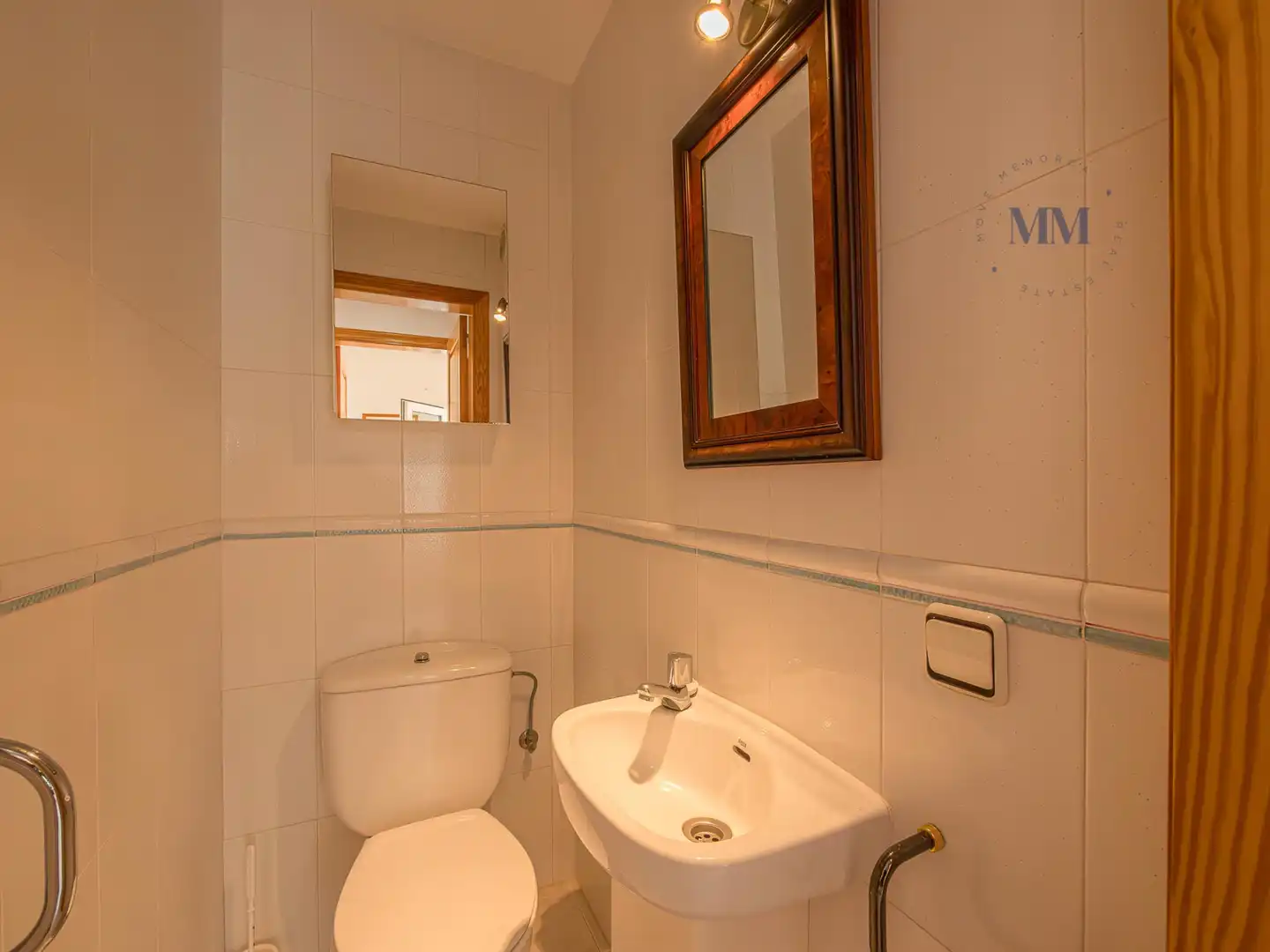 Badezimmer von Haus oder Chalet zum Verkauf in Maó - Mahón mit Klimaanlage, Privatgarten und Terrasse