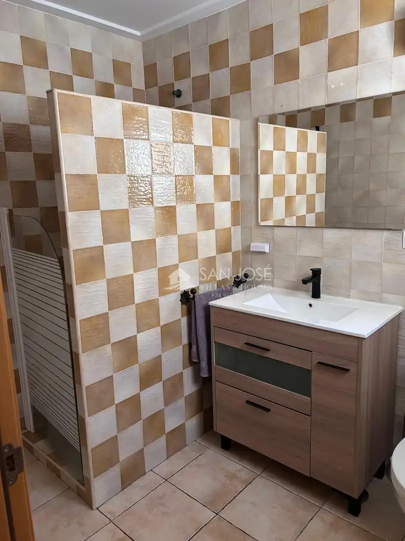 Bathroom of Flat for sale in Aspe  with Heating and Terrace