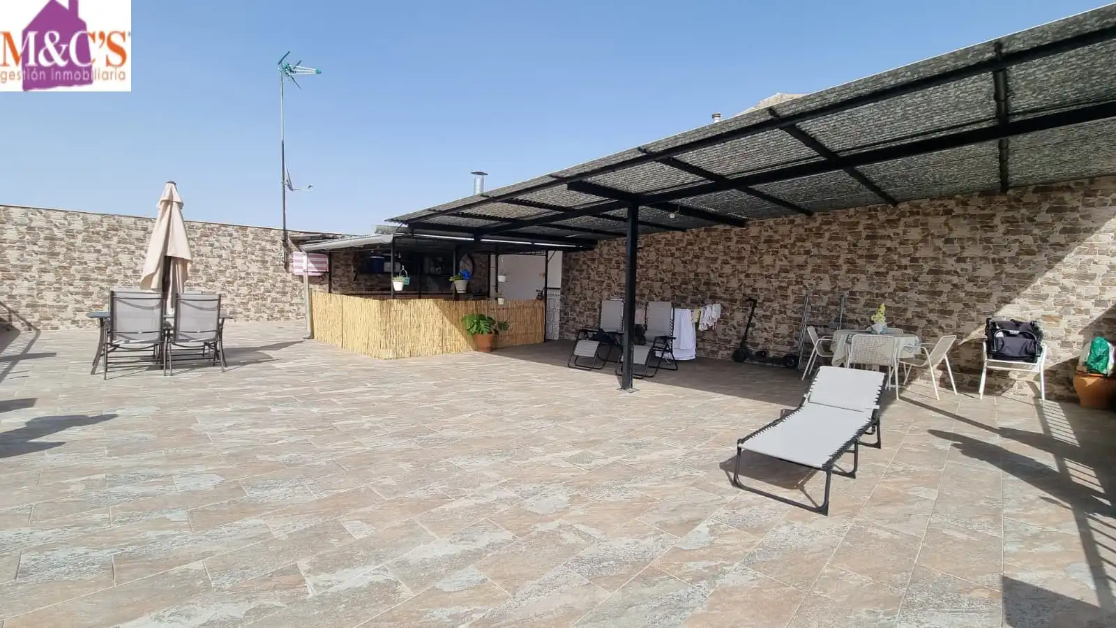 Terrassa de Casa o xalet en venda en Puertollano amb Aire condicionat, Terrassa i Moblat