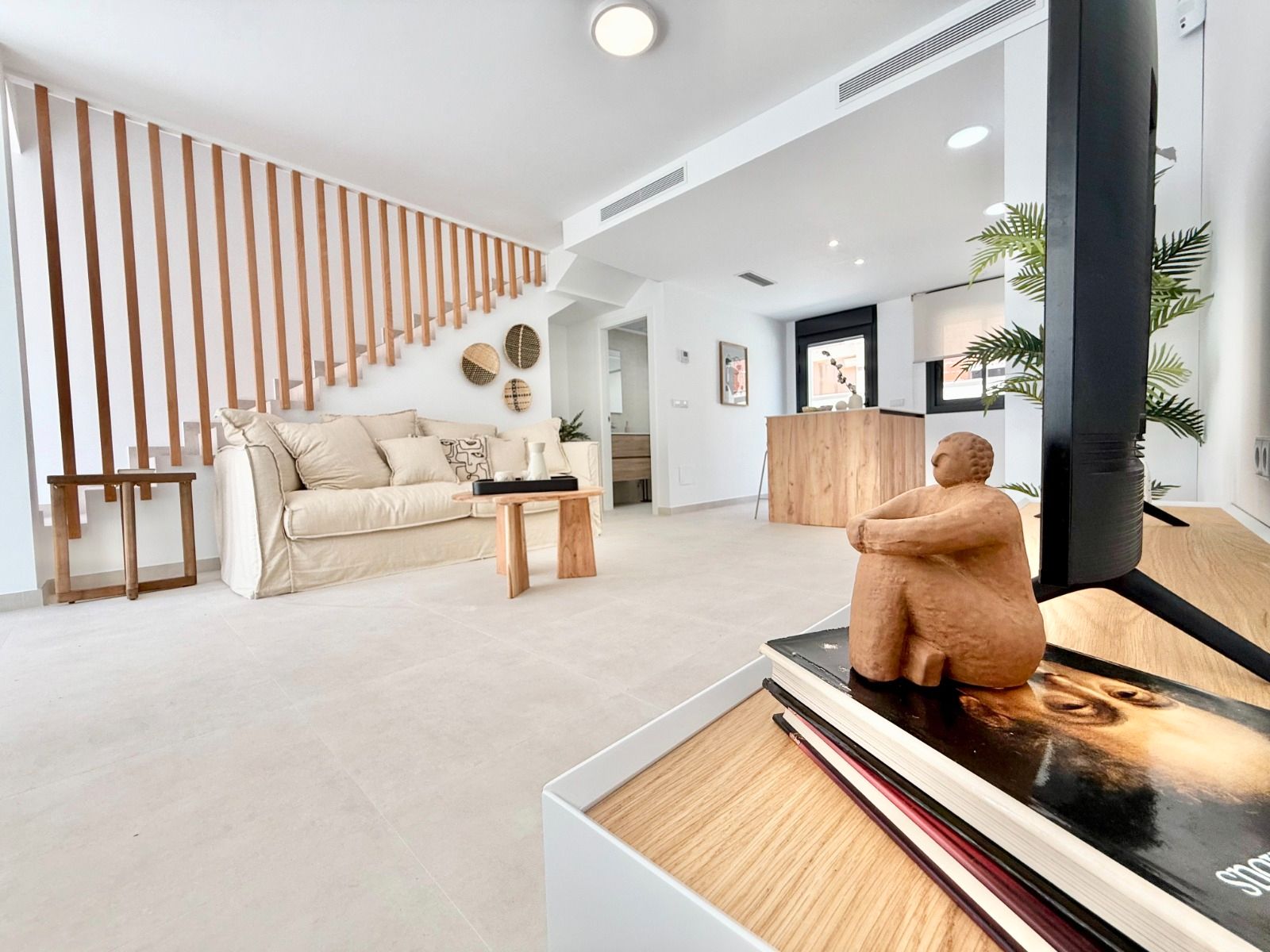 Living room of Single-family semi-detached for sale in Cox  with Terrace, Oven and Washing machine