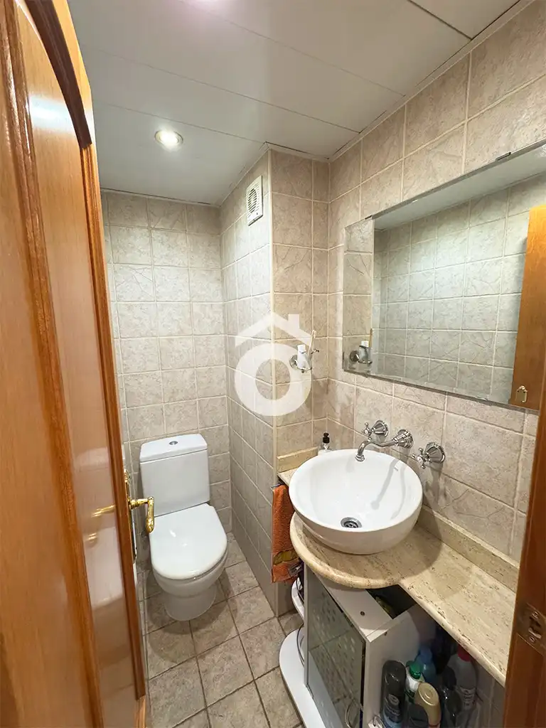 Bathroom of Flat for sale in Martorell  with Air Conditioner, Heating and Parquet flooring