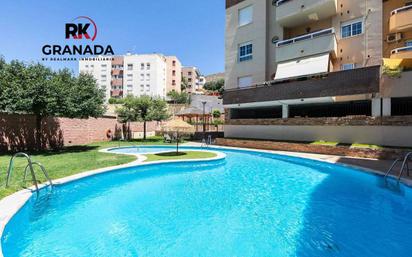 Swimming pool of Attic for sale in  Granada Capital  with Terrace