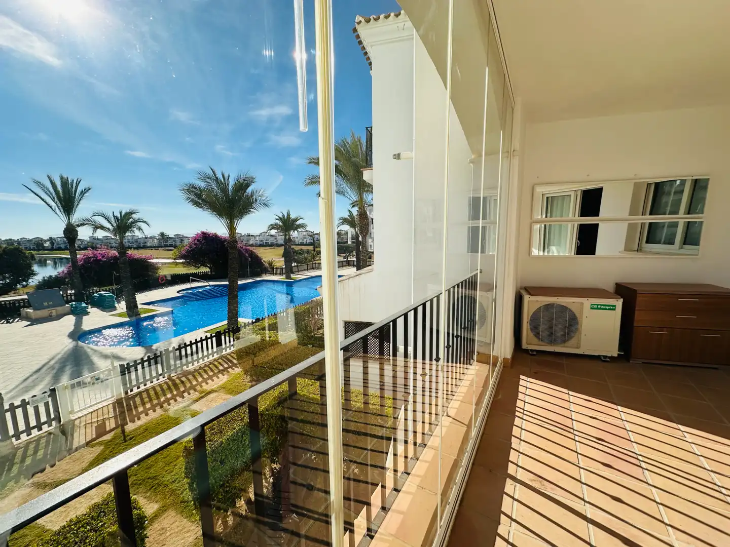 Balcony of Flat for sale in Torre-Pacheco  with Air Conditioner, Storage room and Furnished