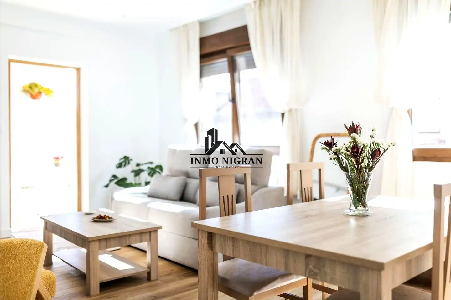 Dining room of Flat for rent in Bueu  with Furnished and Balcony