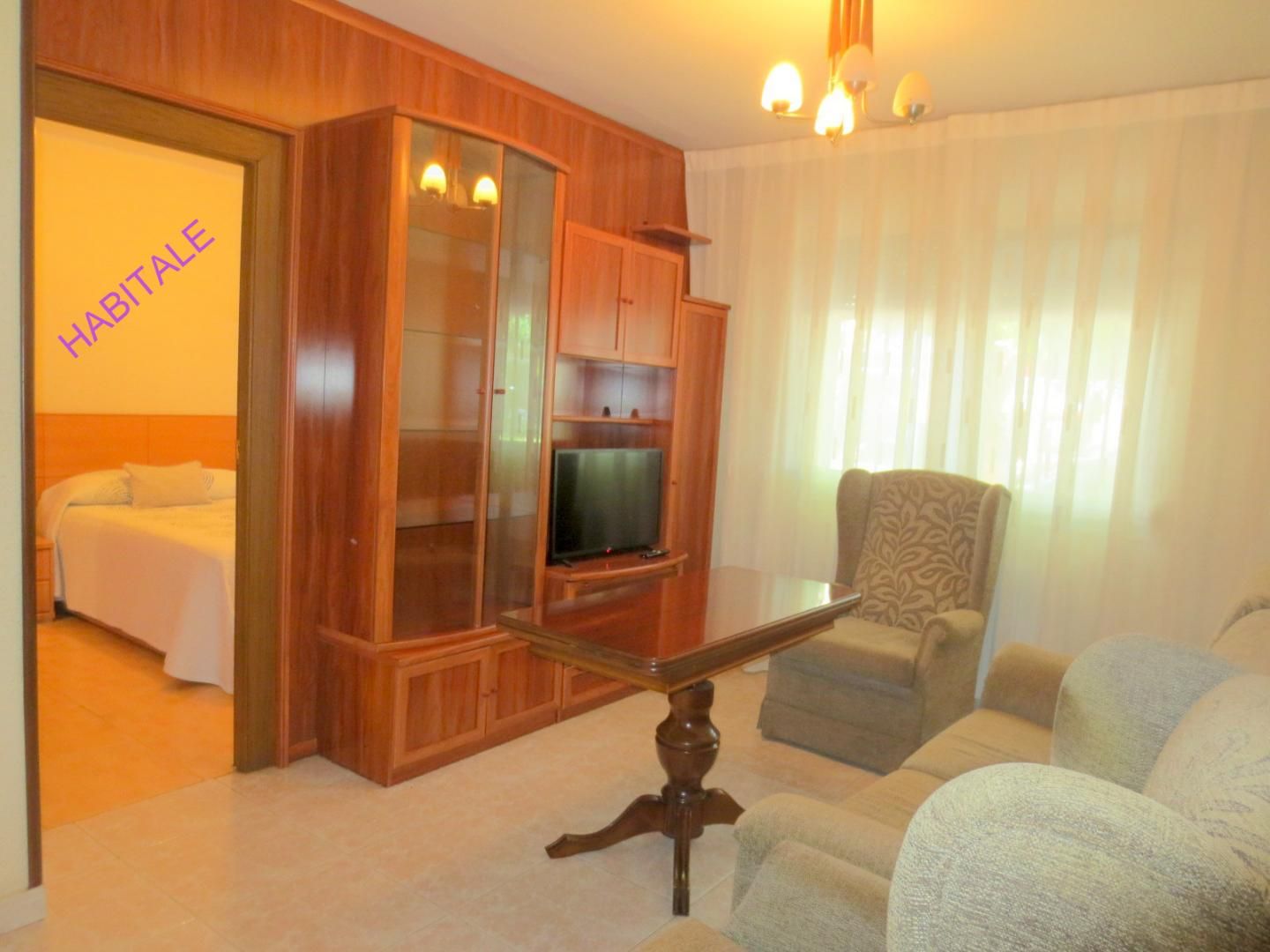 Living room of Flat for sale in  Zaragoza Capital