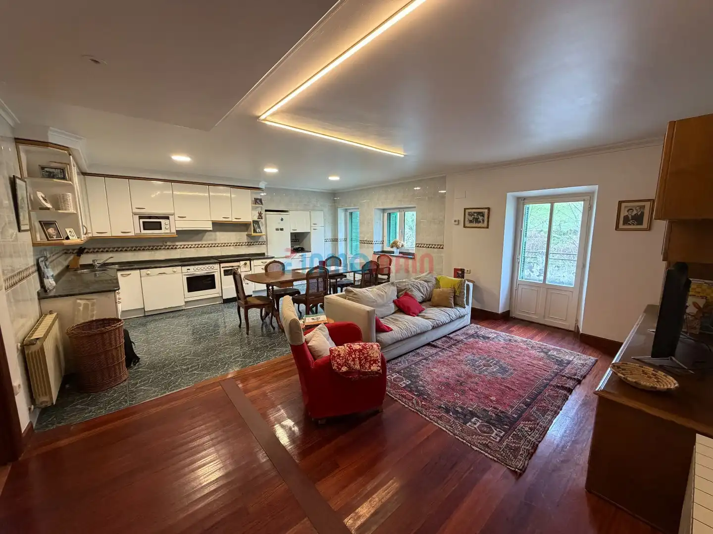 Sala de estar de Casa o chalet en venta en Olaberria con Calefacción, Jardín privado y Terraza