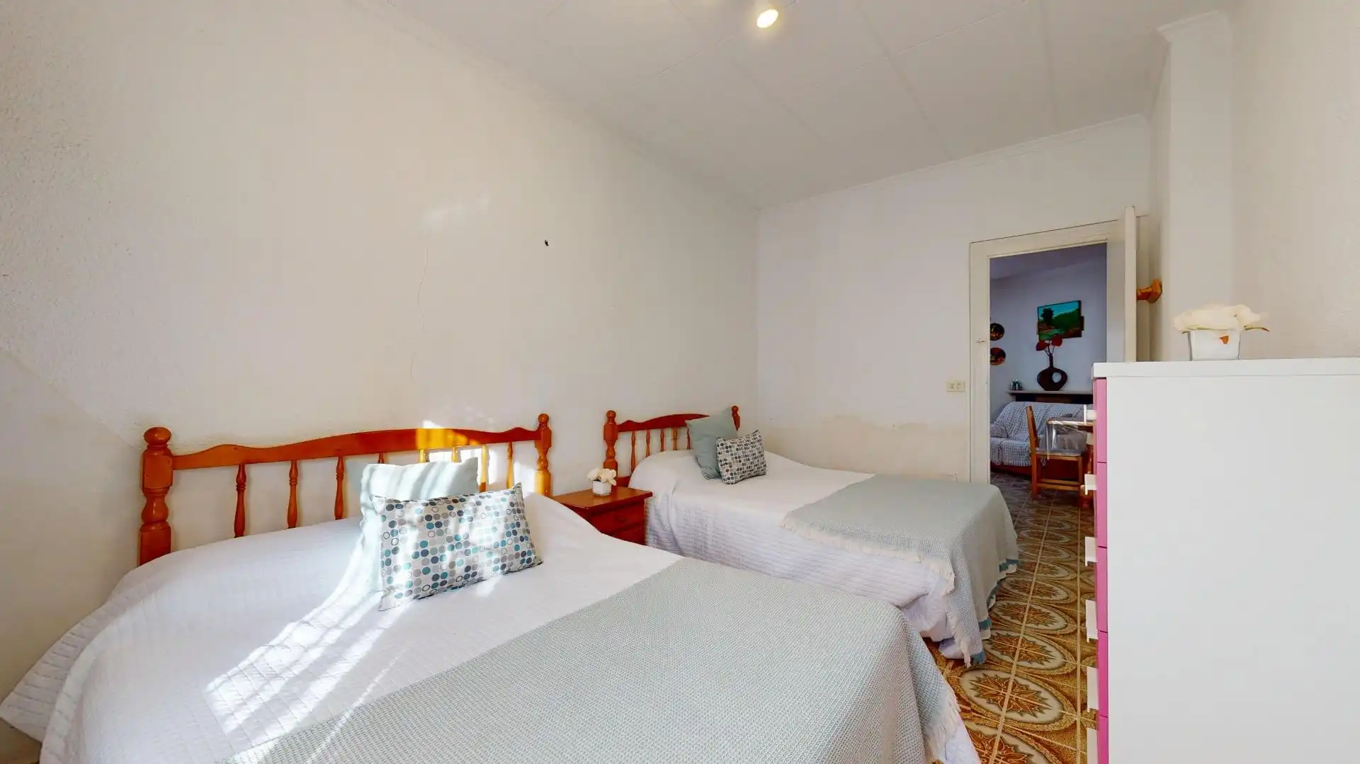 Dormitori de Casa o xalet en venda en Cartagena amb Jardí privat, Terrassa i Piscina