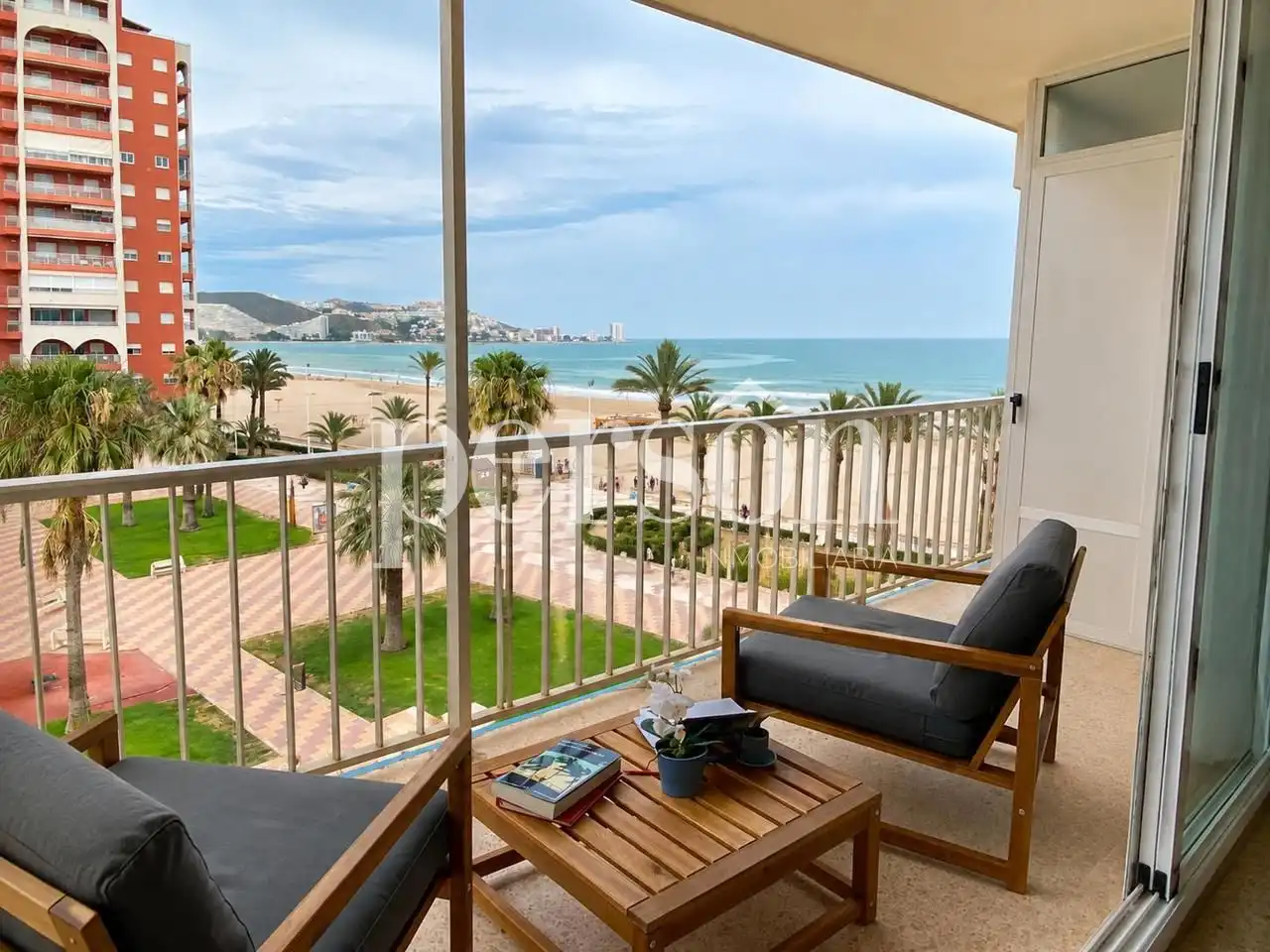 Bedroom of Flat for rent in Cullera  with Air Conditioner, Terrace and Furnished