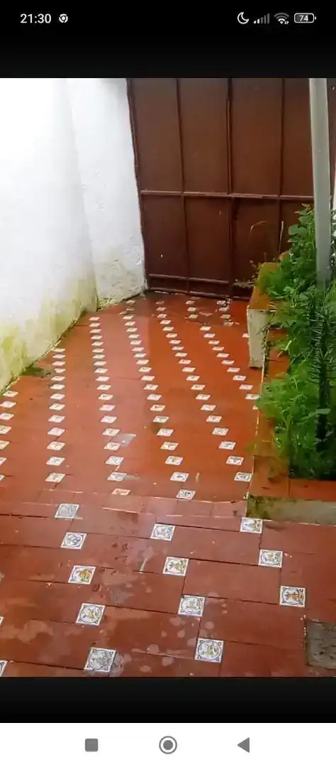 Vista exterior de Planta baja en venta en Calera de León con Trastero, Amueblado y Horno