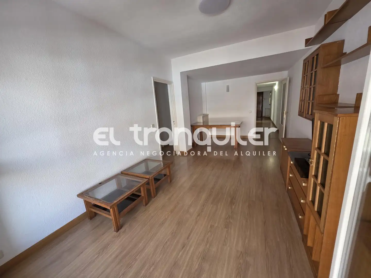 Sala d'estar de Pis de lloguer en Madrid amb Terrassa, Moblat i Rentadora