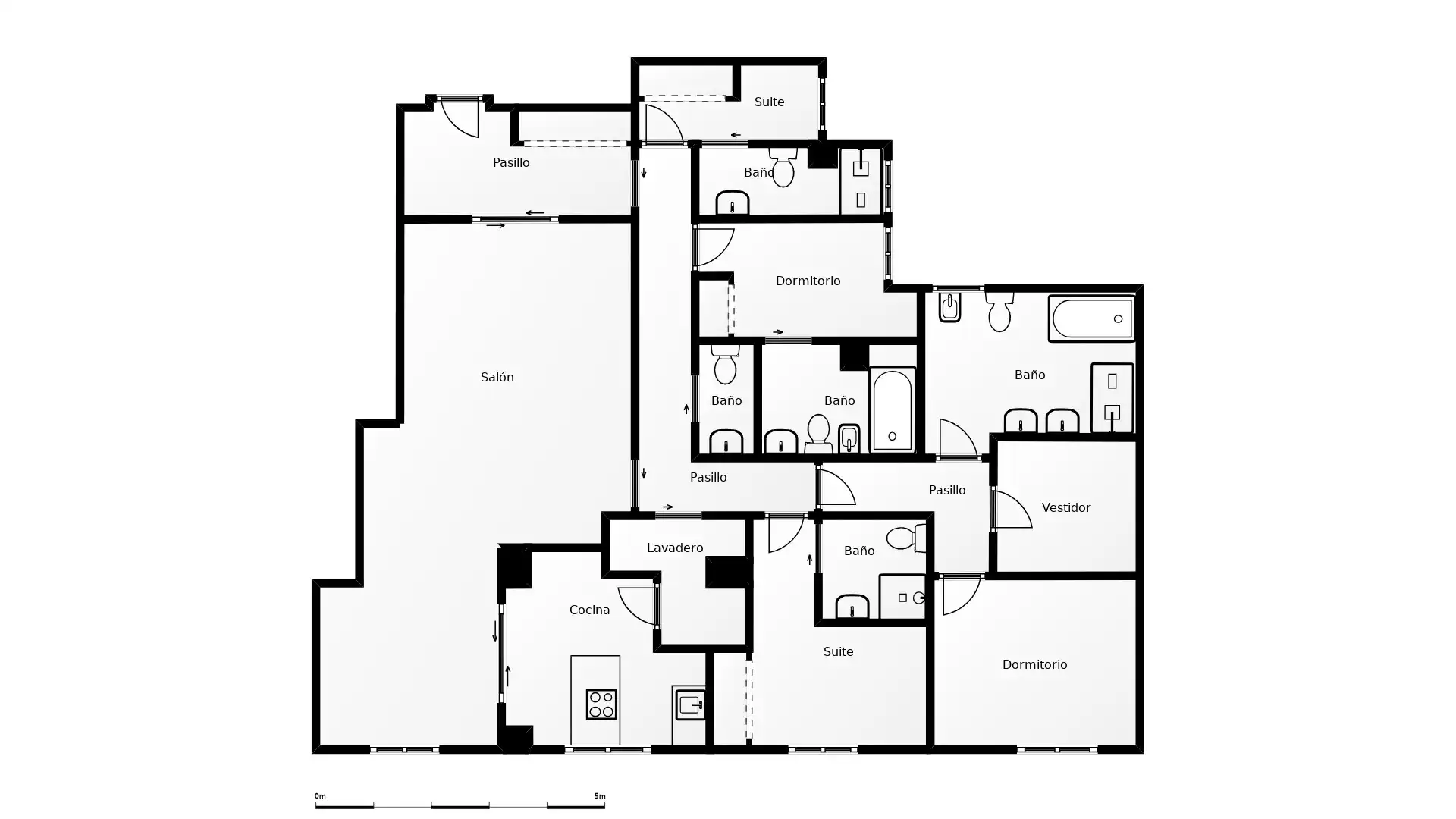 Piso en venta en Madrid con Aire acondicionado, Calefacción y Amueblado