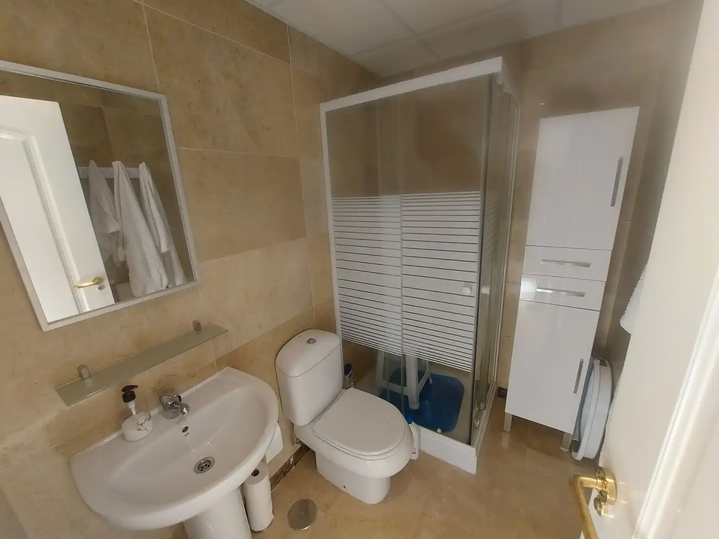 Bathroom of Attic for sale in Manilva  with Air Conditioner, Terrace and Furnished