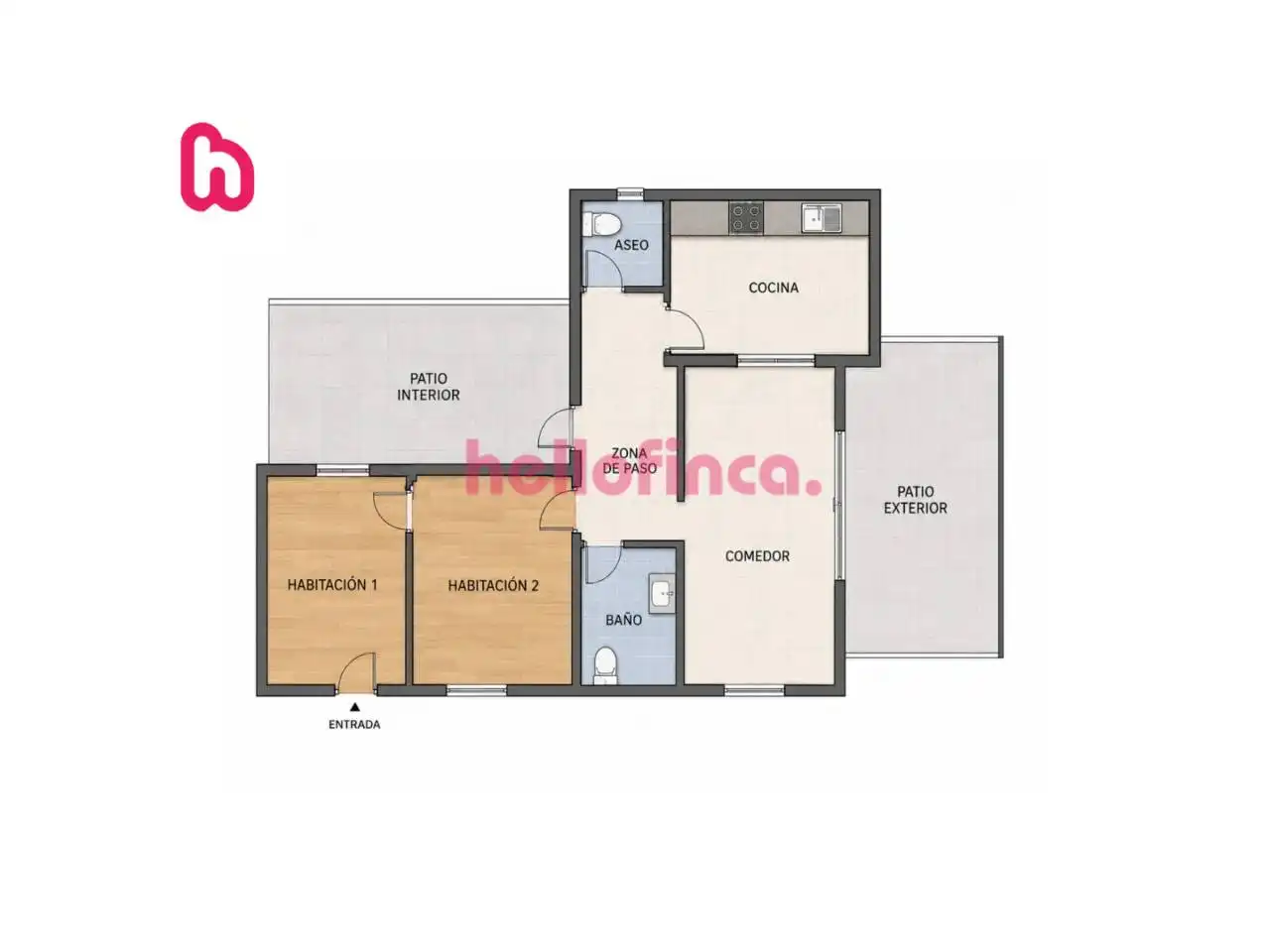 Wohnung zum Verkauf in Badalona mit Heizung, Privatgarten und Terrasse