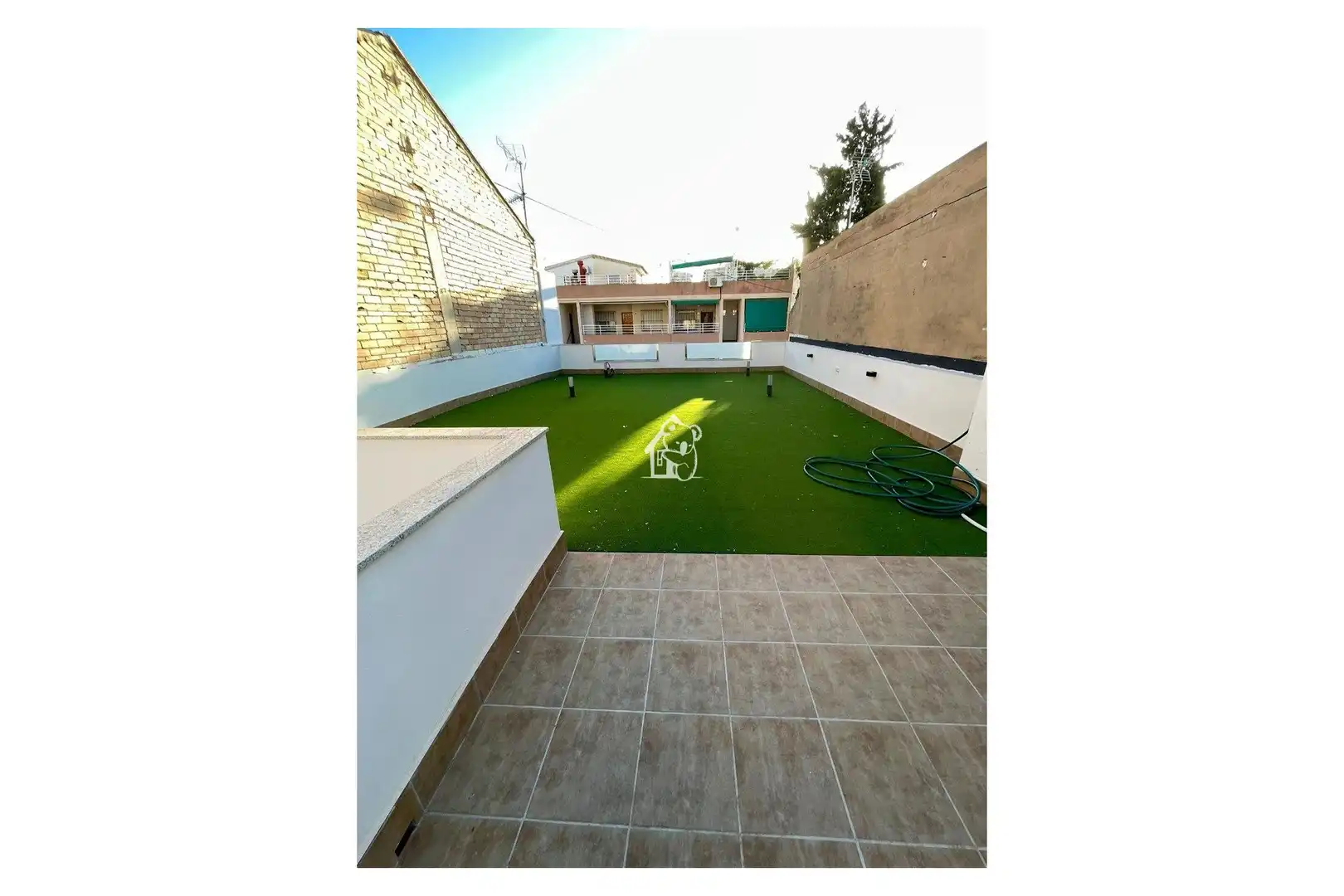 Terraza de Casa adosada de alquiler en Pilar de la Horadada con Aire acondicionado, Terraza y Amueblado