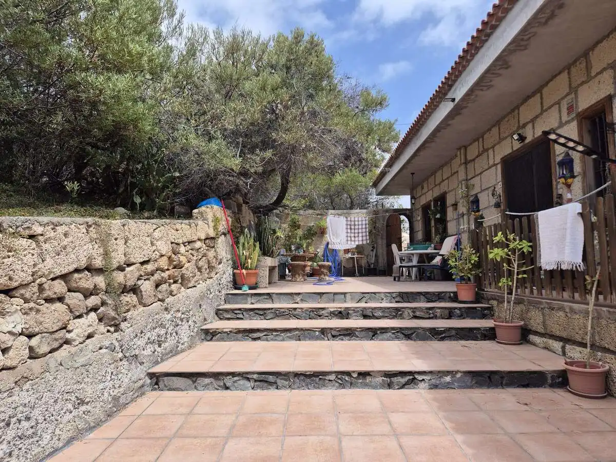 Terrassa de Casa o xalet en venda en Granadilla de Abona amb Jardí privat, Terrassa i Traster