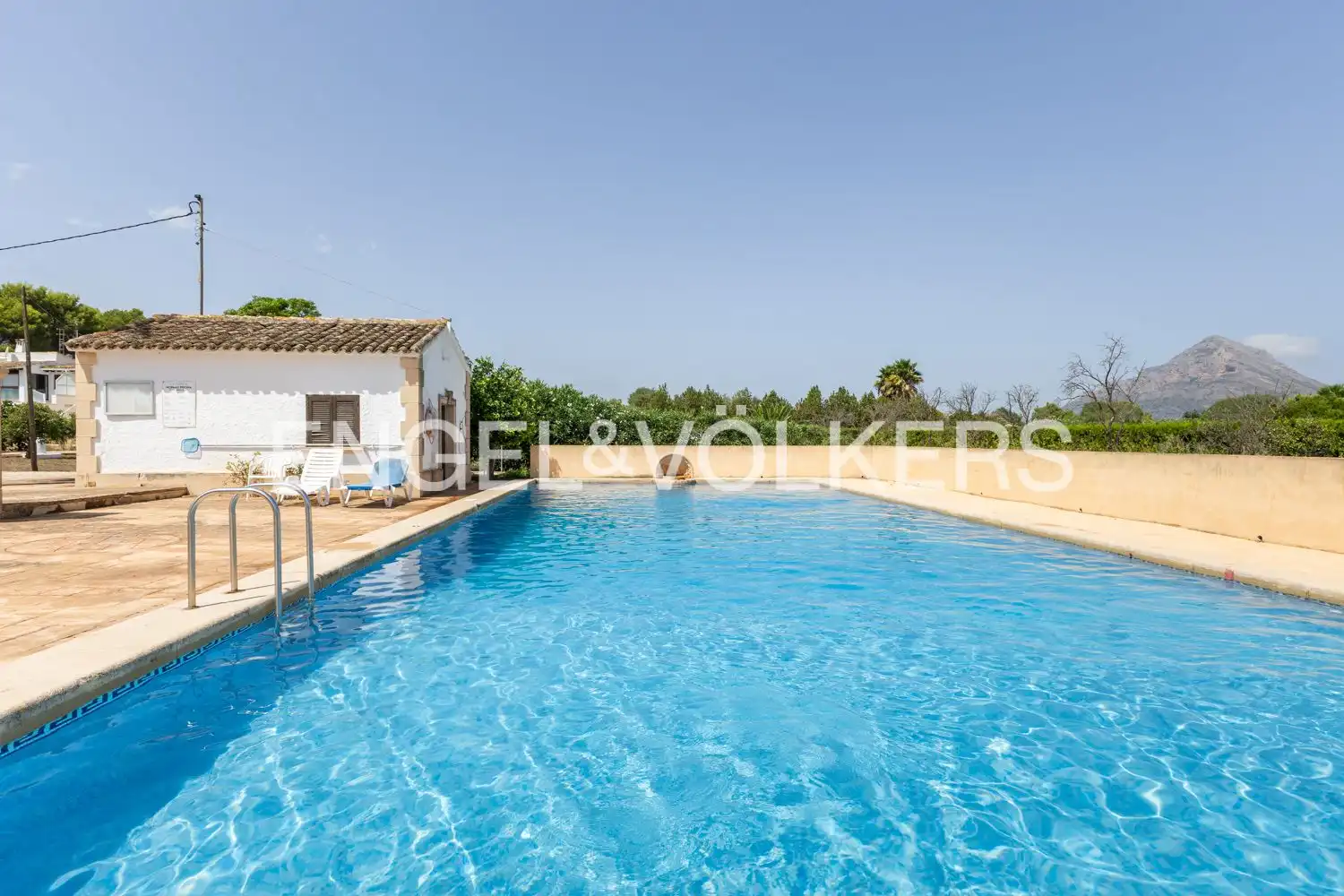 Piscina de Casa o xalet en venda en Jávea / Xàbia amb Aire condicionat, Calefacció i Jardí privat