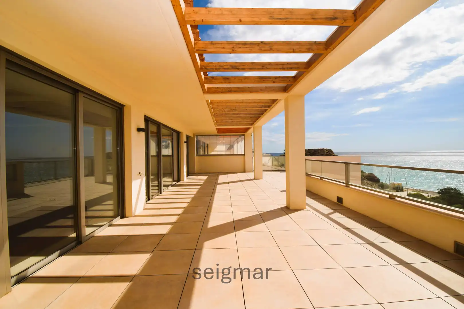 Terraza de Ático en venta en Villajoyosa / La Vila Joiosa con Aire acondicionado, Calefacción y Terraza