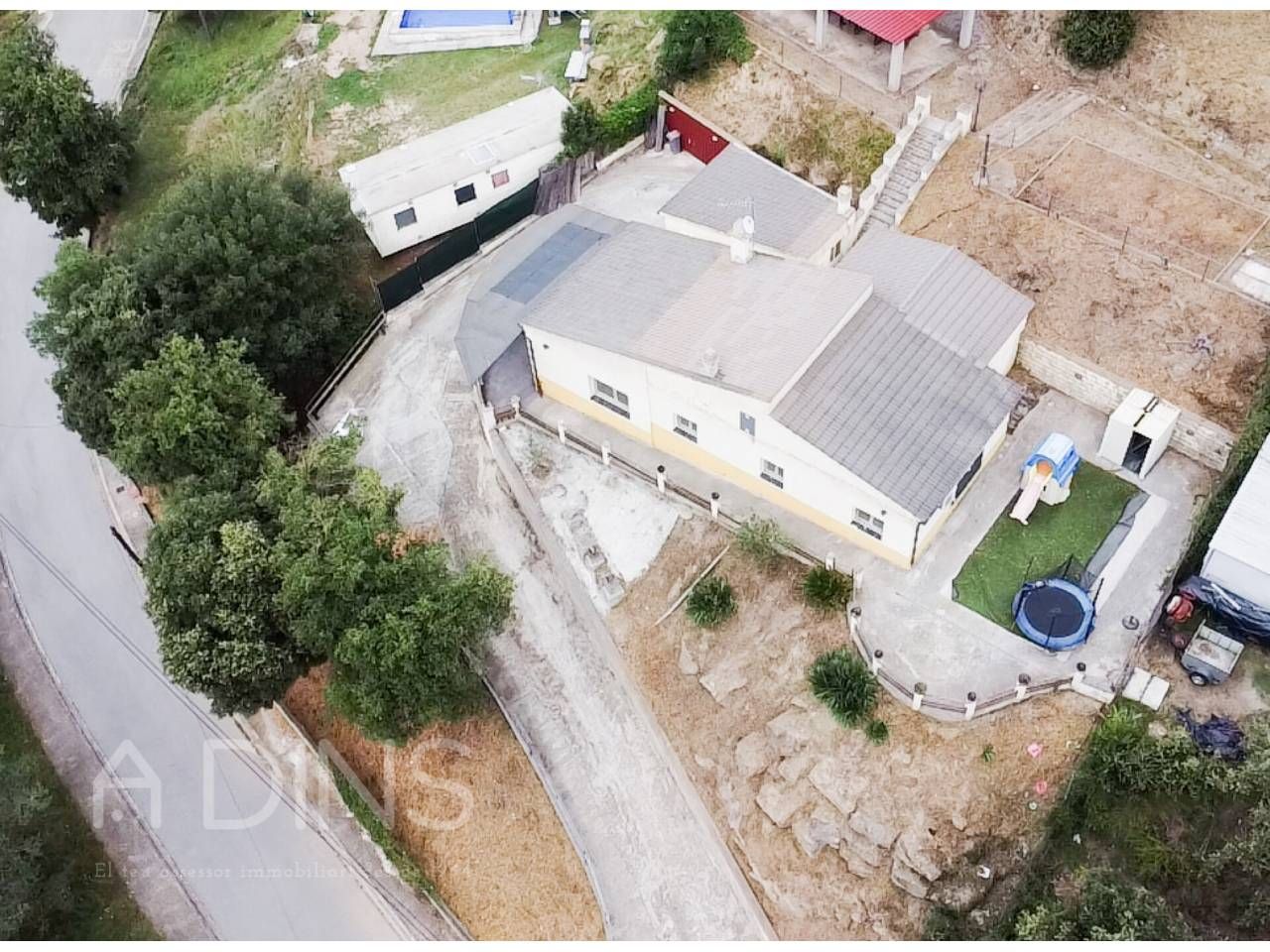 Vista exterior de Casa o xalet en venda en Castellcir amb Aire condicionat, Calefacció i Jardí privat