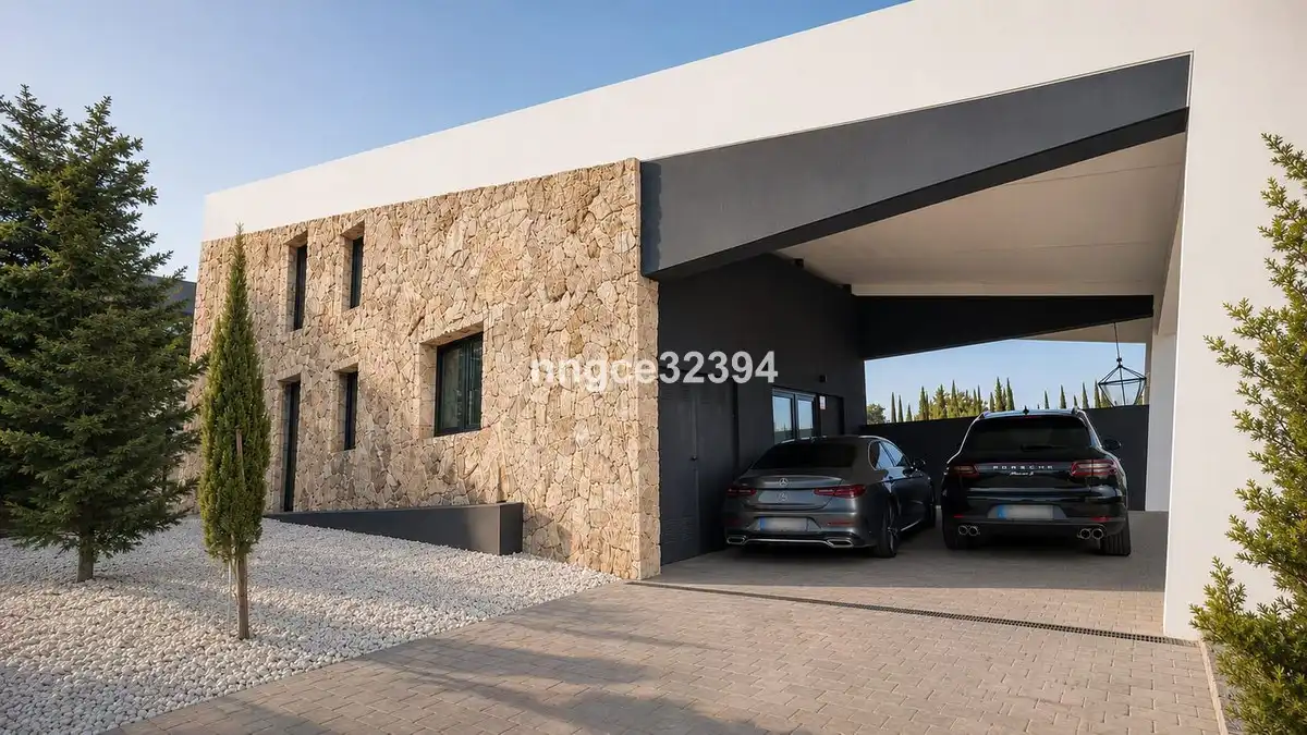 Exterior view of Houses for sale in Estepona  with Air Conditioner, Private garden and Terrace