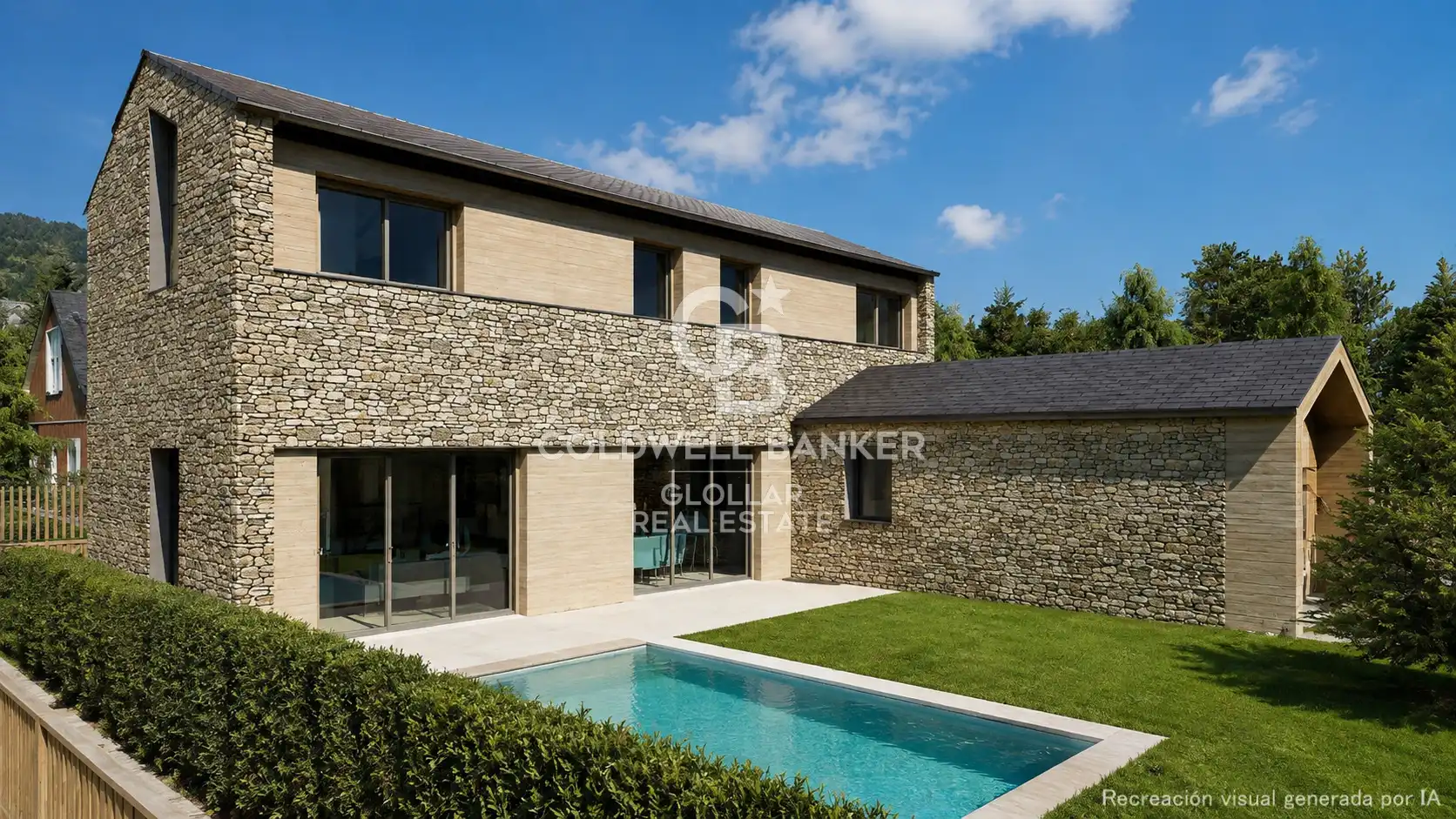 Exterior view of Houses for sale in Urús  with Heating, Private garden and Parquet flooring