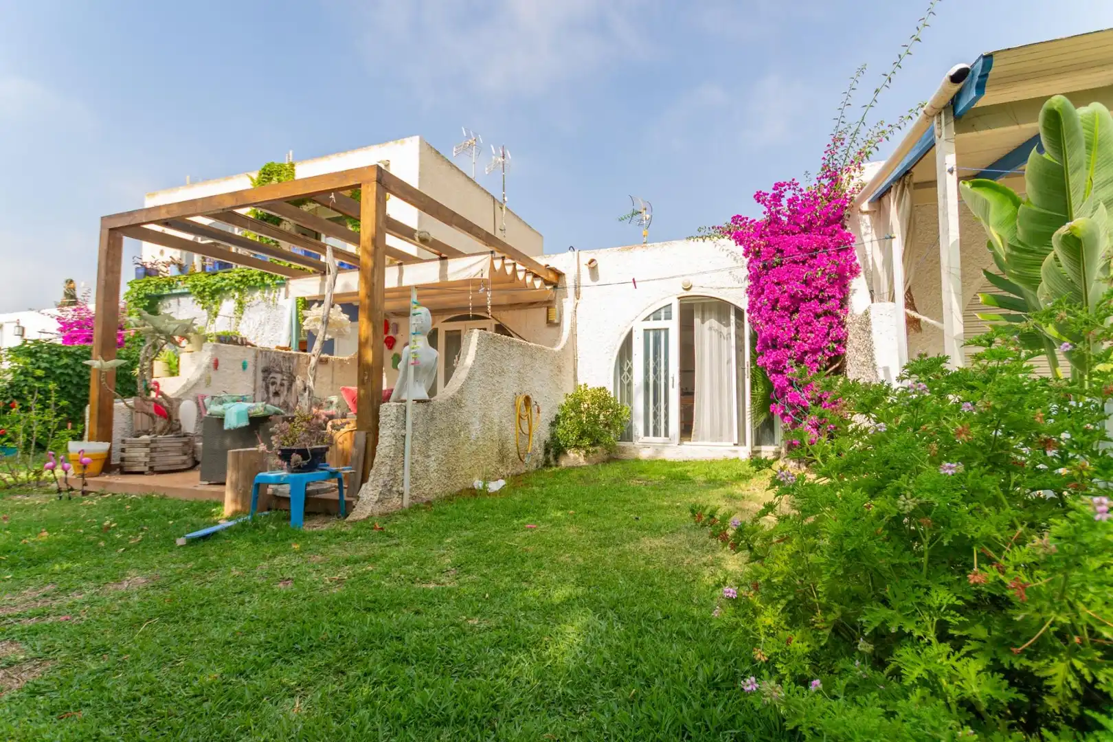 Garden of Houses for sale in Vera  with Private garden, Terrace and Furnished