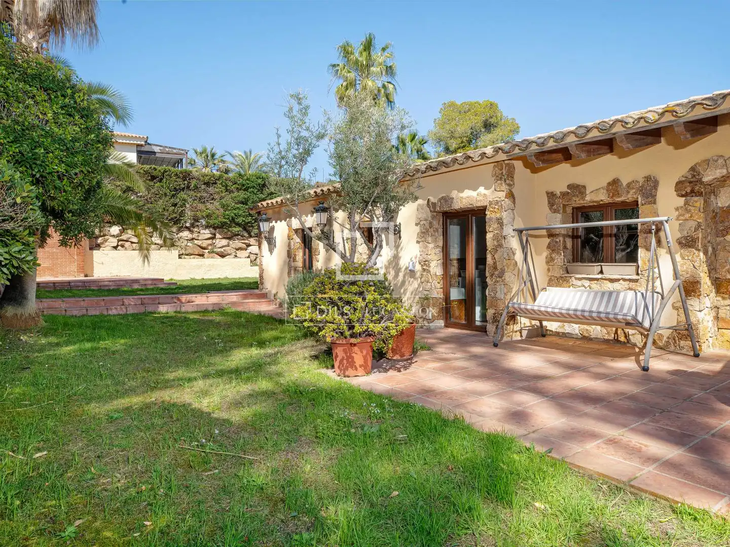 Jardín de Casa o chalet en venta en Blanes con Aire acondicionado, Calefacción y Jardín privado