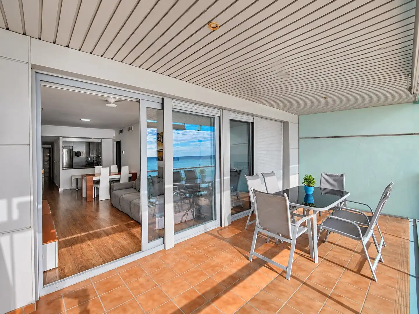 Terraza de Apartamento en venta en Torrevieja con Calefacción, Terraza y Amueblado