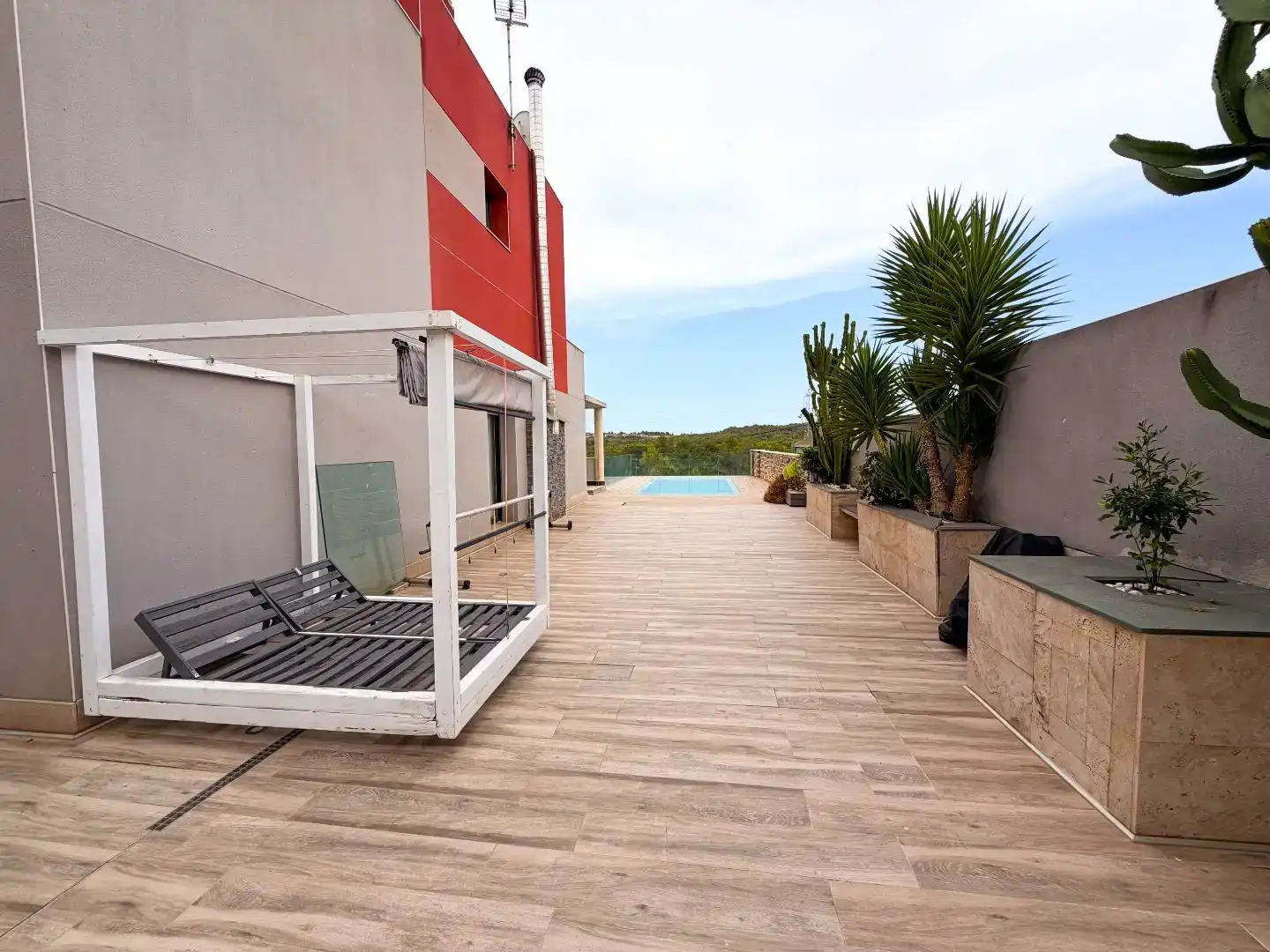 Terrassa de Casa o xalet en venda en Els Pallaresos amb Aire condicionat, Piscina i Balcó