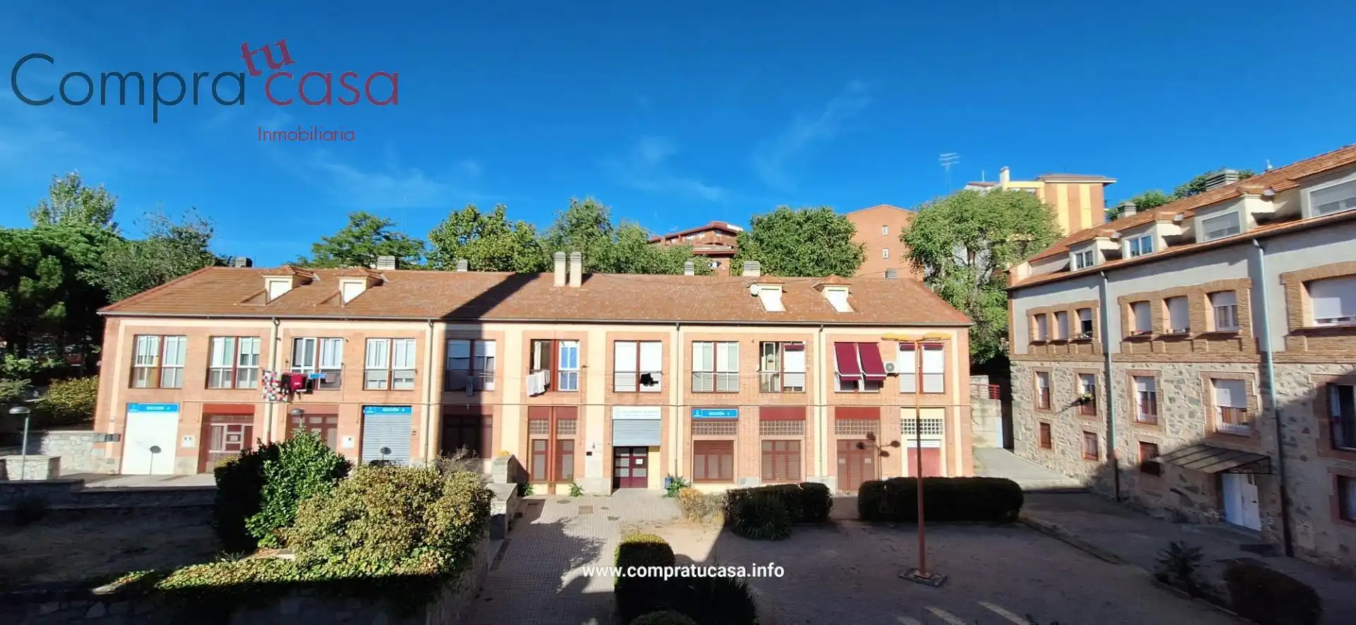Vista exterior de Pis en venda en Segovia amb Parquet, Traster i Alarma
