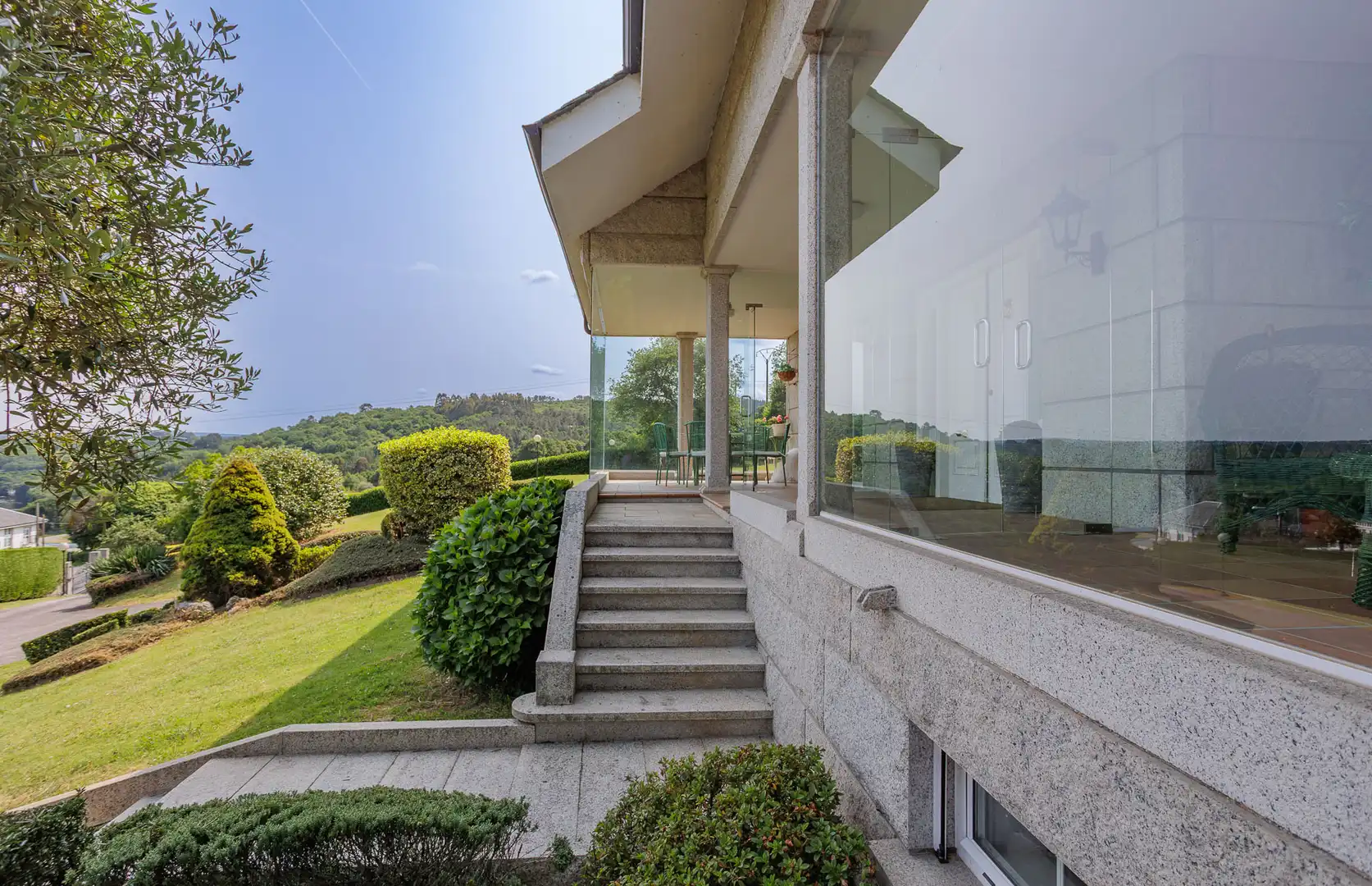 Vista exterior de Casa o chalet en venta en Lugo con Piscina