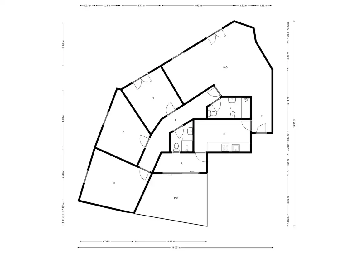 Piso en venta en Toledo con Aire acondicionado, Calefacción y Terraza