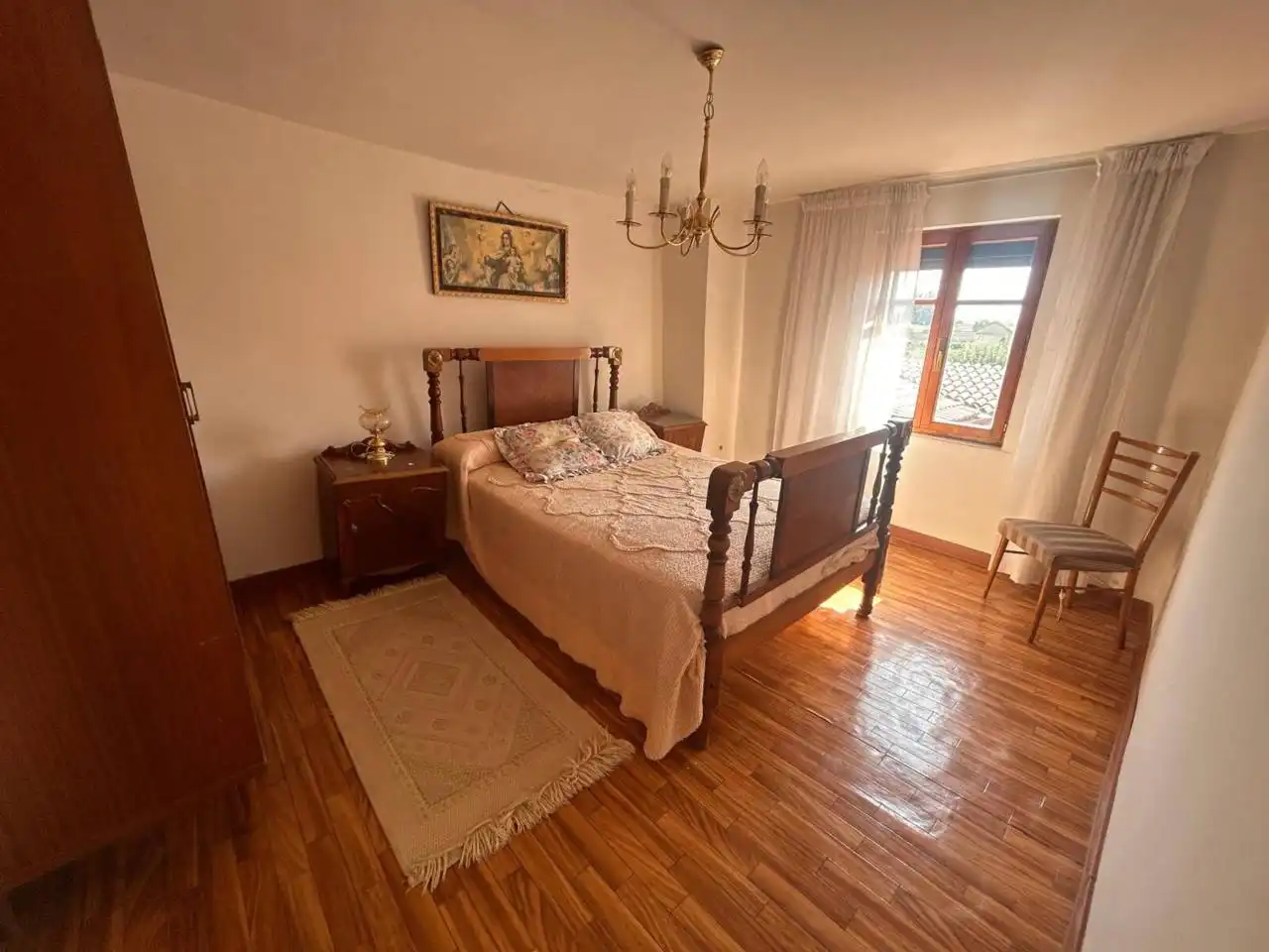 Dormitori de Casa o xalet en venda en Melgar de Fernamental amb Jardí privat