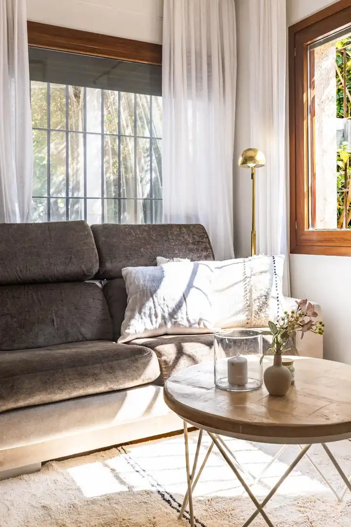 Living room of Houses for sale in Rocafort  with Air Conditioner, Heating and Private garden