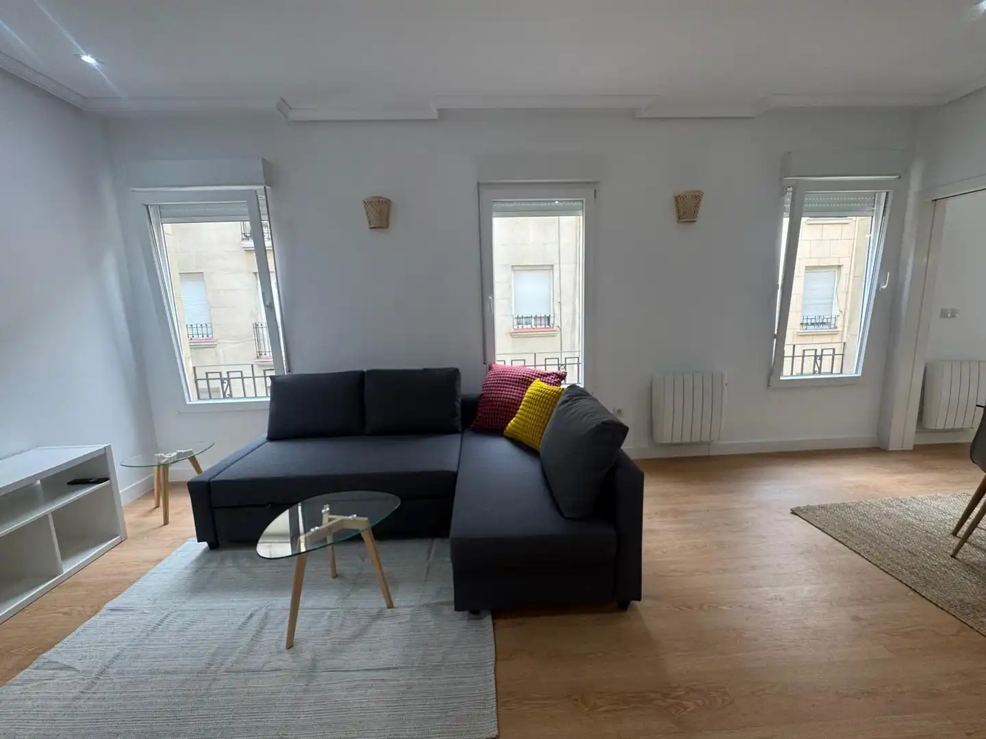 Living room of Flat for sale in Madrid  with Heating and Furnished