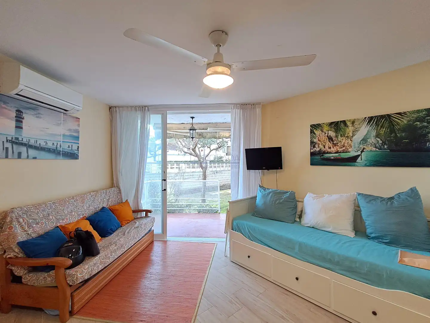 Sala de estar de Estudio en venta en Cambrils con Aire acondicionado, Calefacción y Terraza