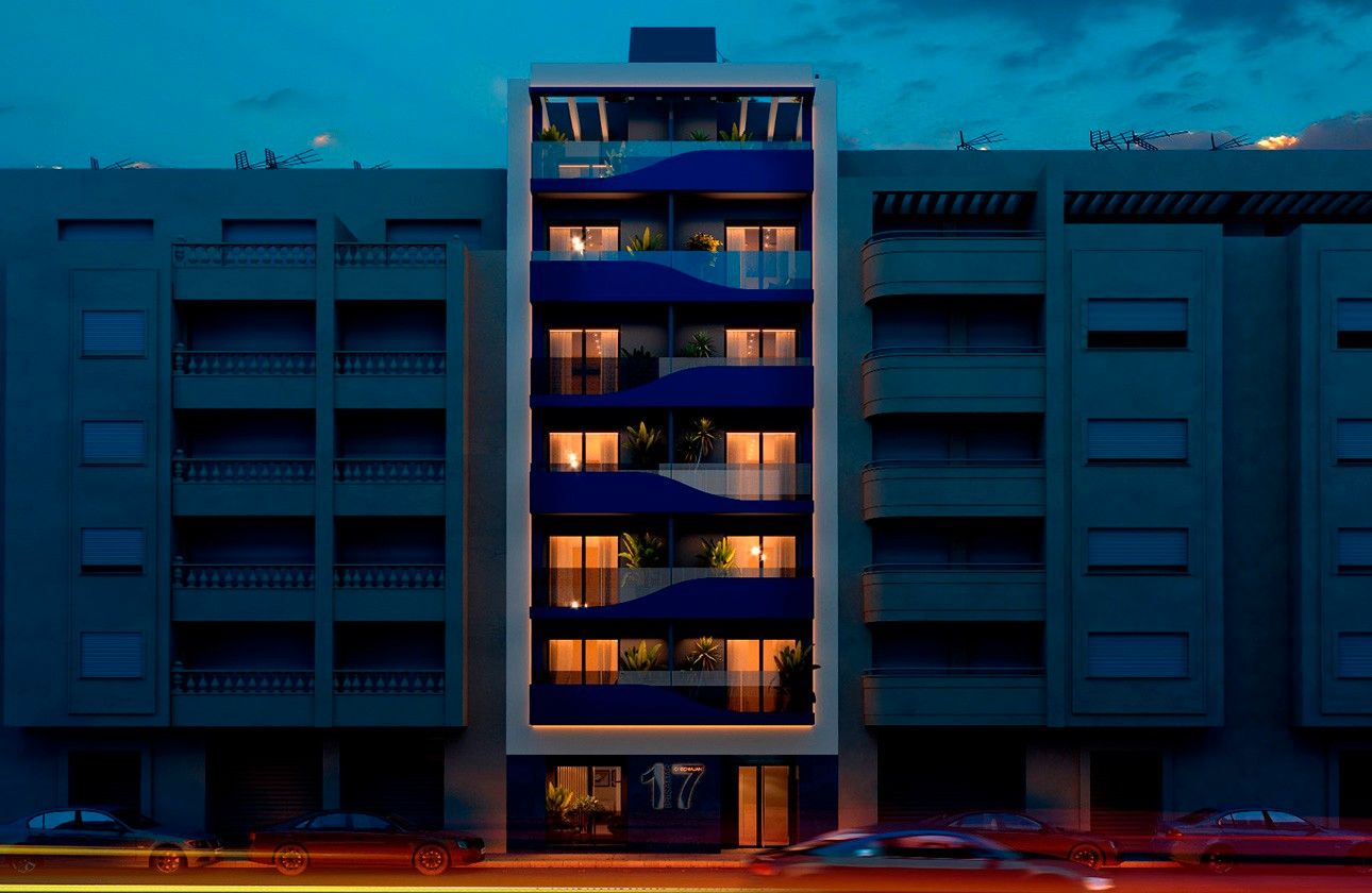 Exterior view of Planta baja for sale in Torrevieja  with Air Conditioner, Heating and Terrace